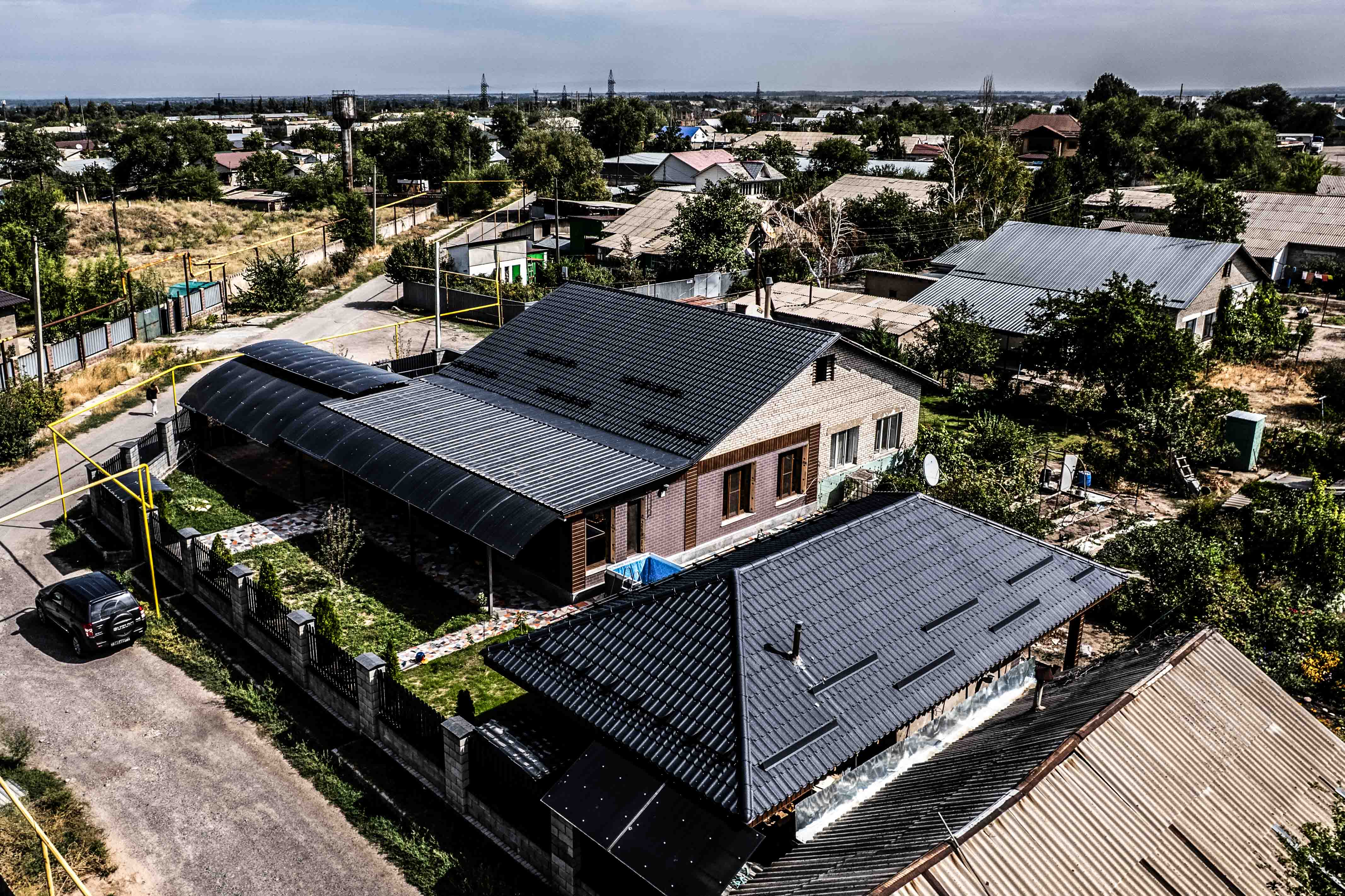 виды крыш частных домов