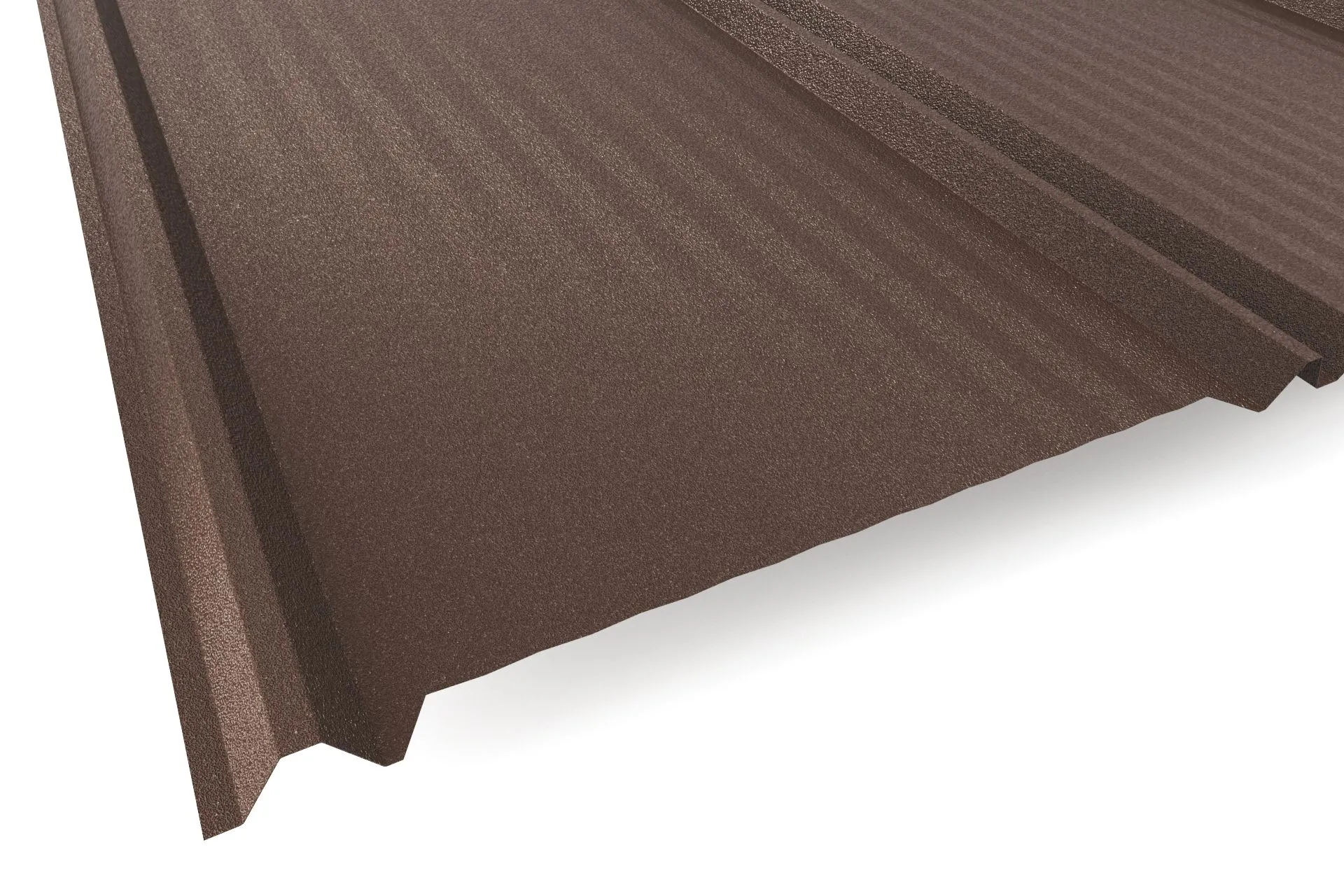 Профнастил под фальц APROFIL, Матовая: Шоколадно-коричневый (ПФ-МАТ-8017-0.47-1)