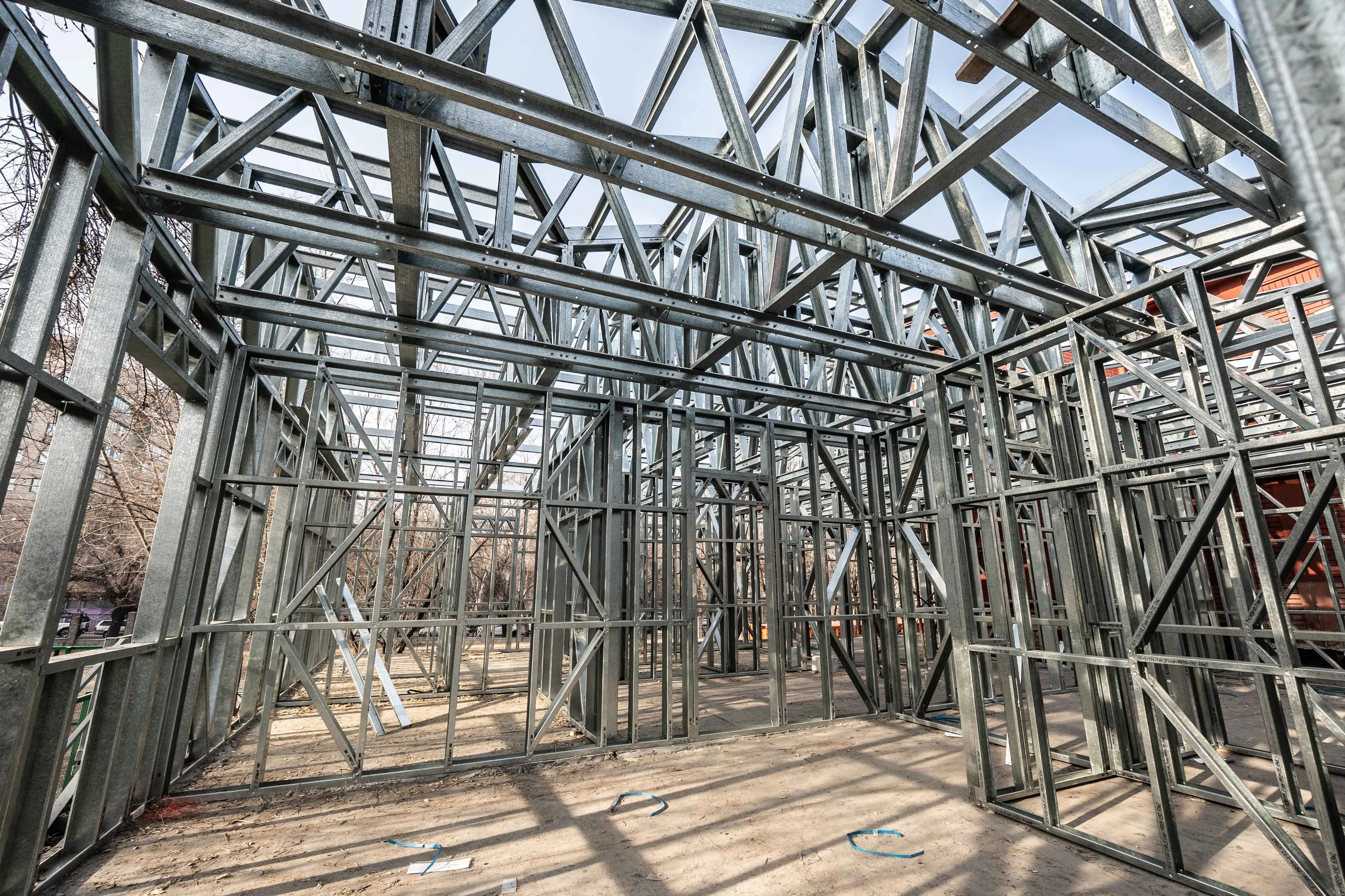 Каркас из ЛСТК APROFIL для медицинского учреждения в Алматы