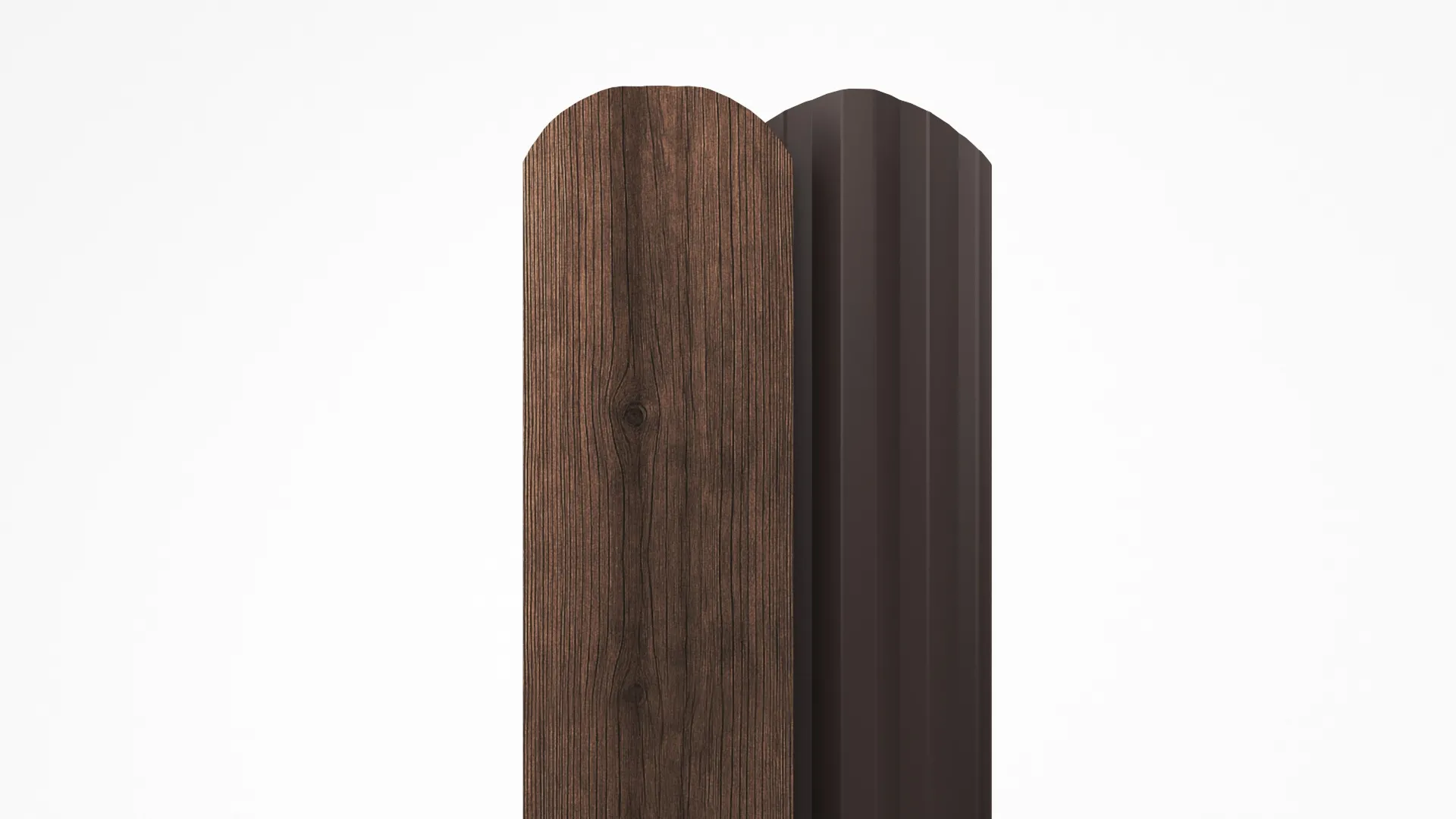 Штакетник М-образный APROFIL, 110мм, Имитация дерева, камня, Maroon, 01.26.1.8/03.1.13.131.7.21226.6