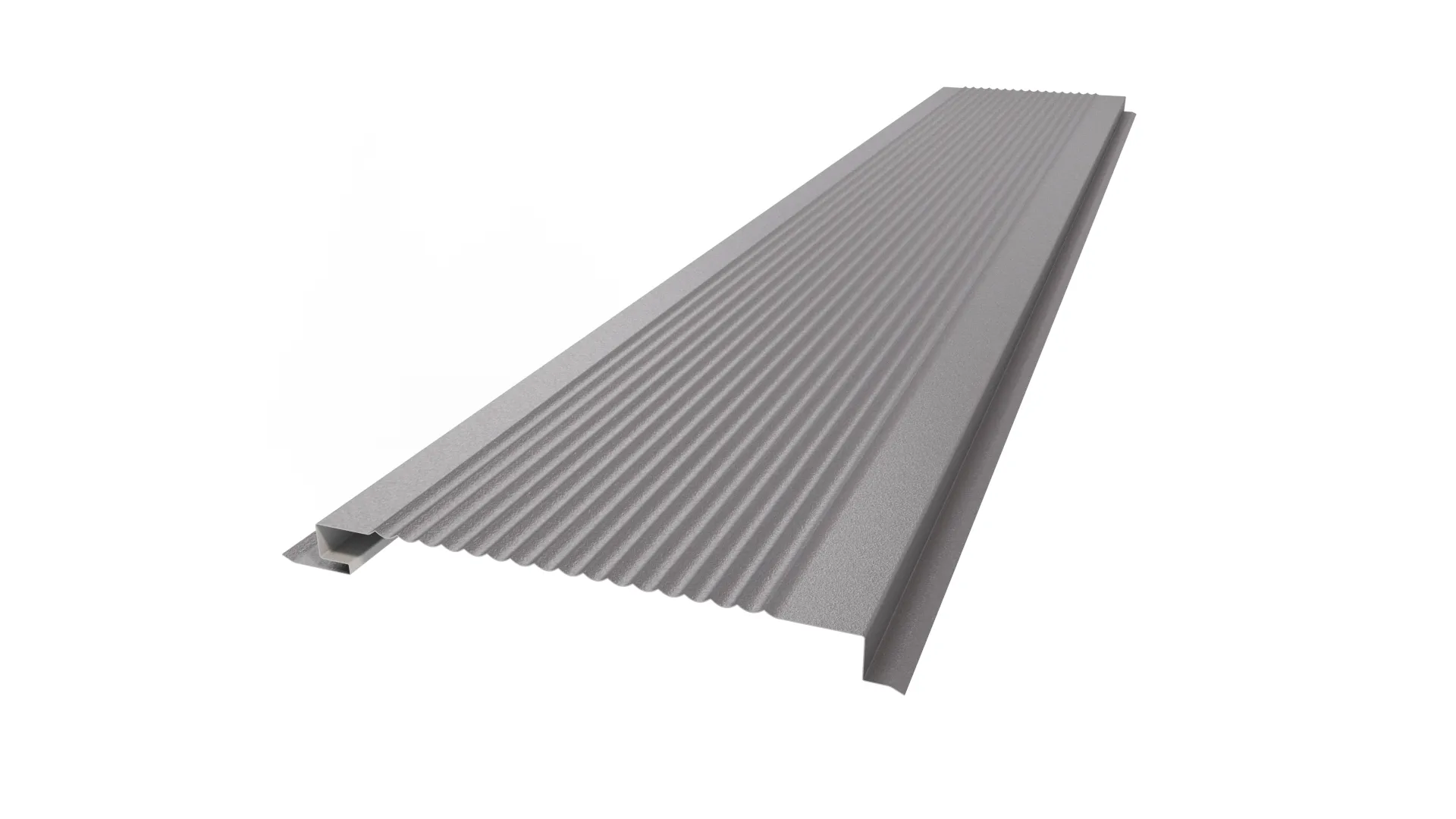 Металлический сайдинг 180 APROFIL, Матовая, Сигнальный серый, 01.35.10/03.1.13.131.7.21232.811625.5/3207