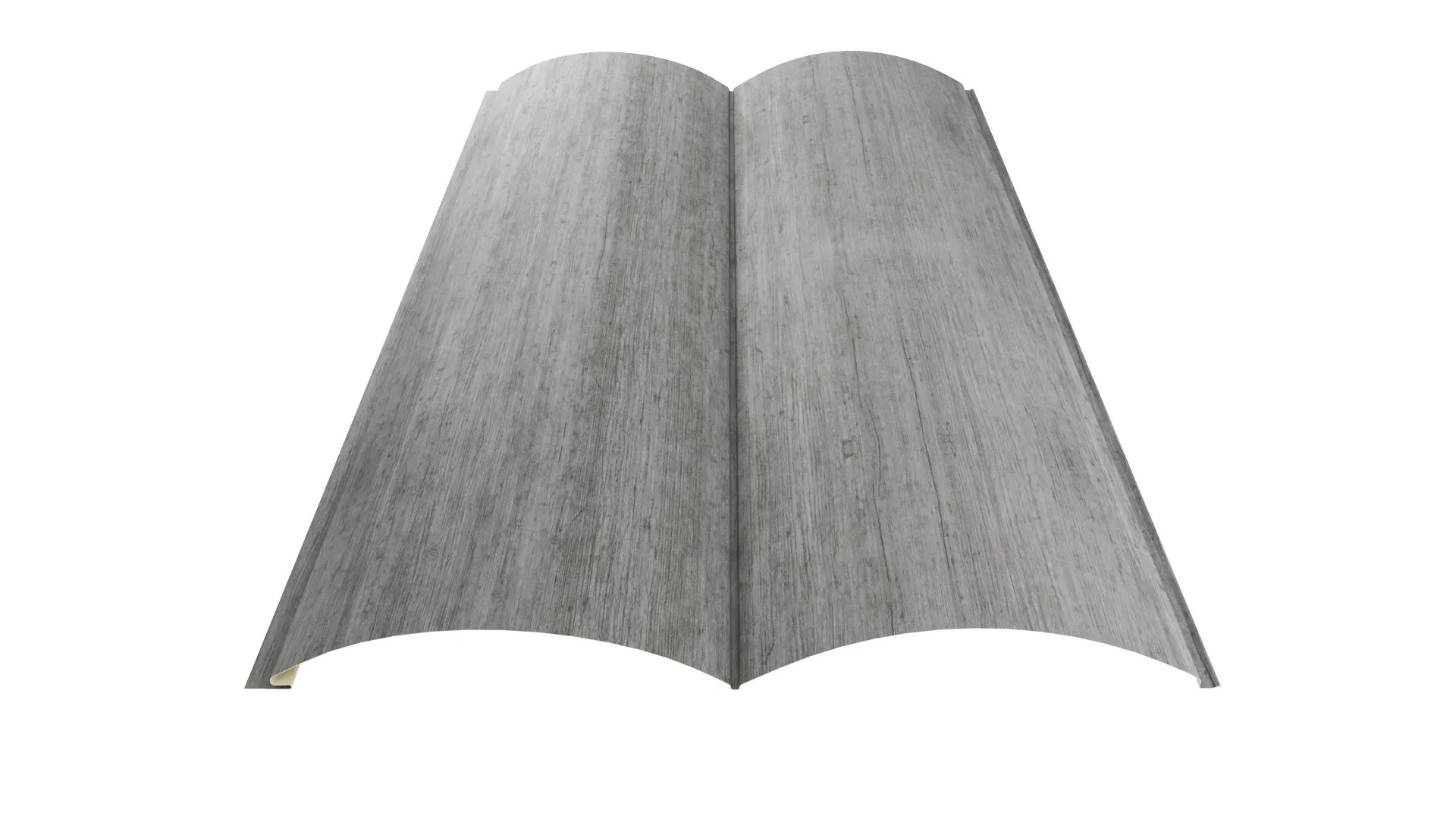 Металлический сайдинг Блок-хаус 350 APROFIL, Имитация дерева, камня, Белая Хвоя, 01.22.1/03.1.13.131.7.21226.2/3204