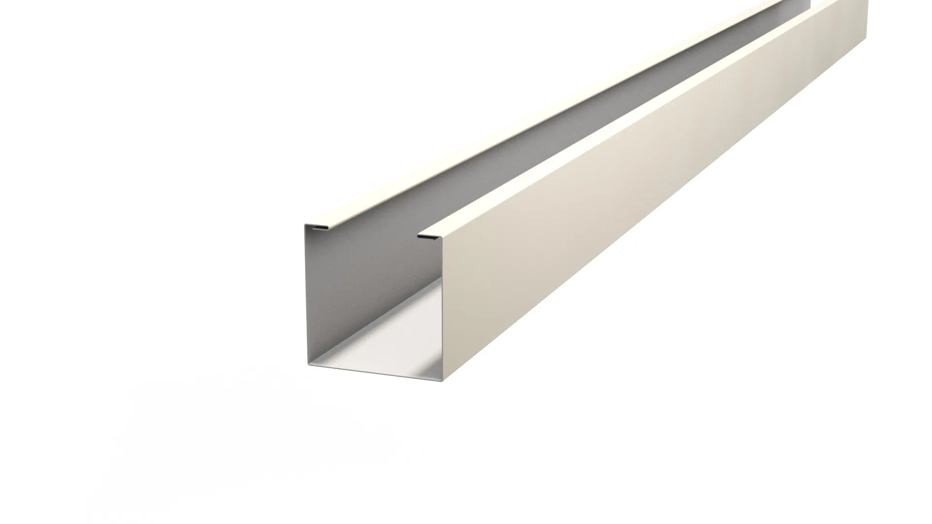 Рейка кубическая APROFIL, 176мм, Полуглянцевая, Светлая слоновая кость, 01.32.322.4/03.1.13.131.7.21234.21225.2