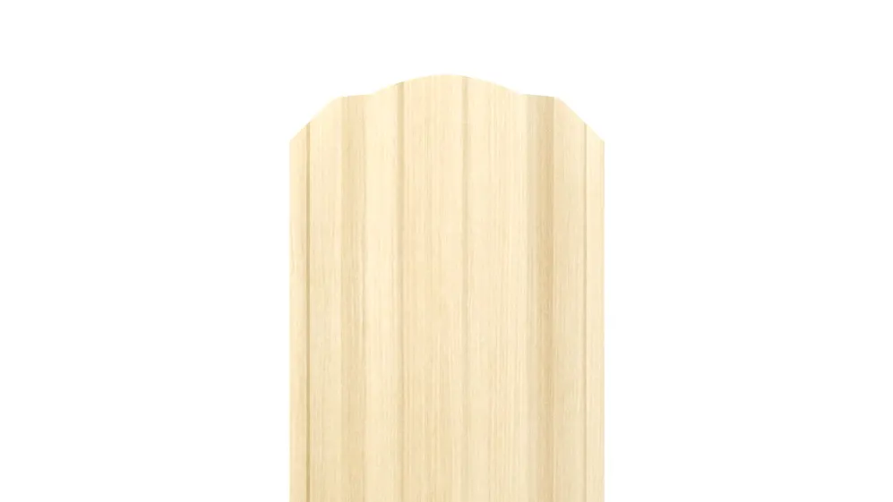 Штакетник Трапециевидный APROFIL, 114мм, Имитация дерева, камня: Noche New (ШТ-ПАТТЕРН-Noche-New-0.45-15)