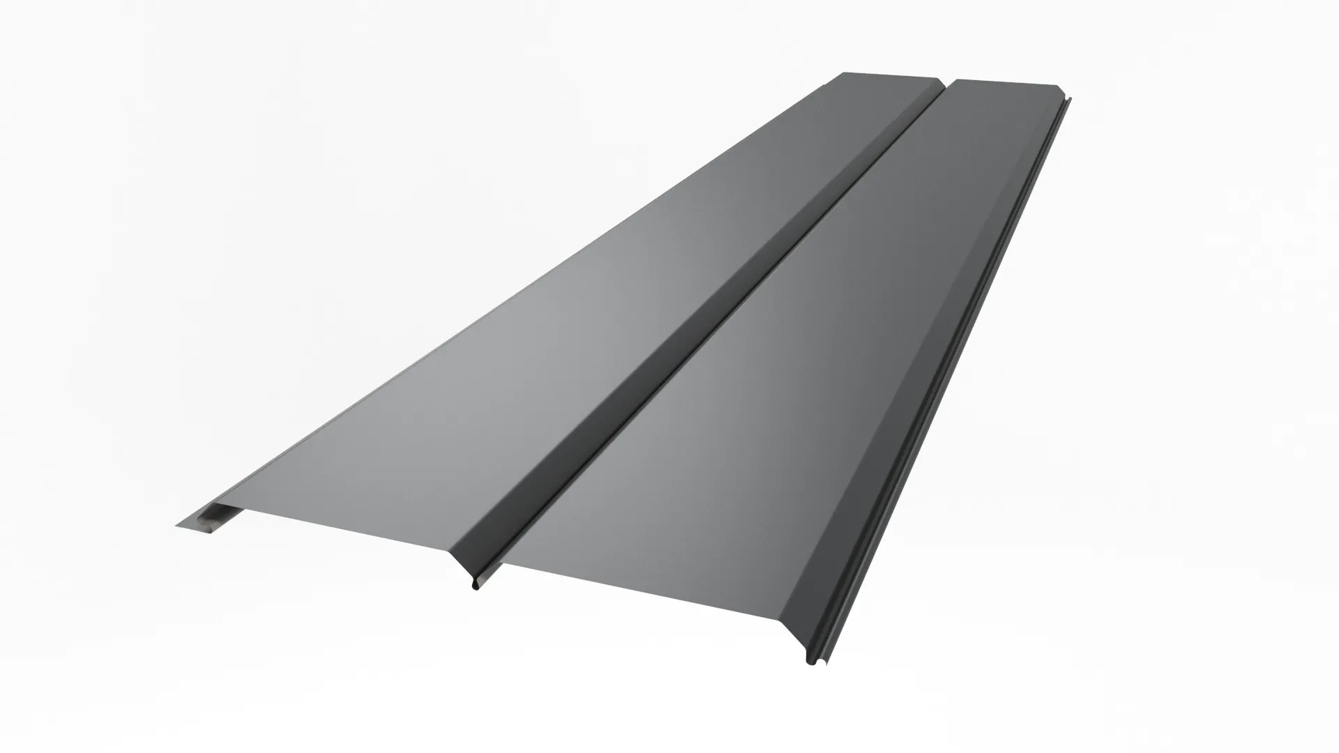 Металлический сайдинг L-Брус 240 APROFIL, Полуглянцевая, Графитовый серый, 01.35.1/03.1.13.131.7.21234.21223.3/3201