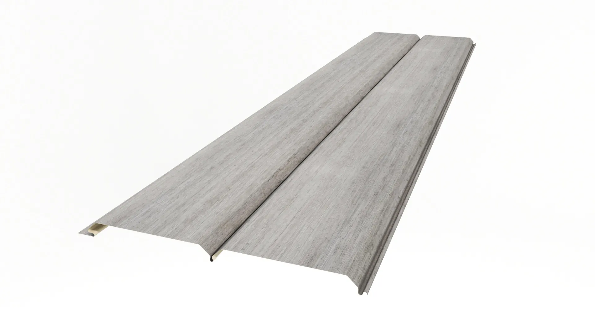 Металлический сайдинг L-Брус 240 APROFIL, Имитация дерева, камня, Белая Хвоя, 01.35.1/03.1.13.131.7.21226.2/3201