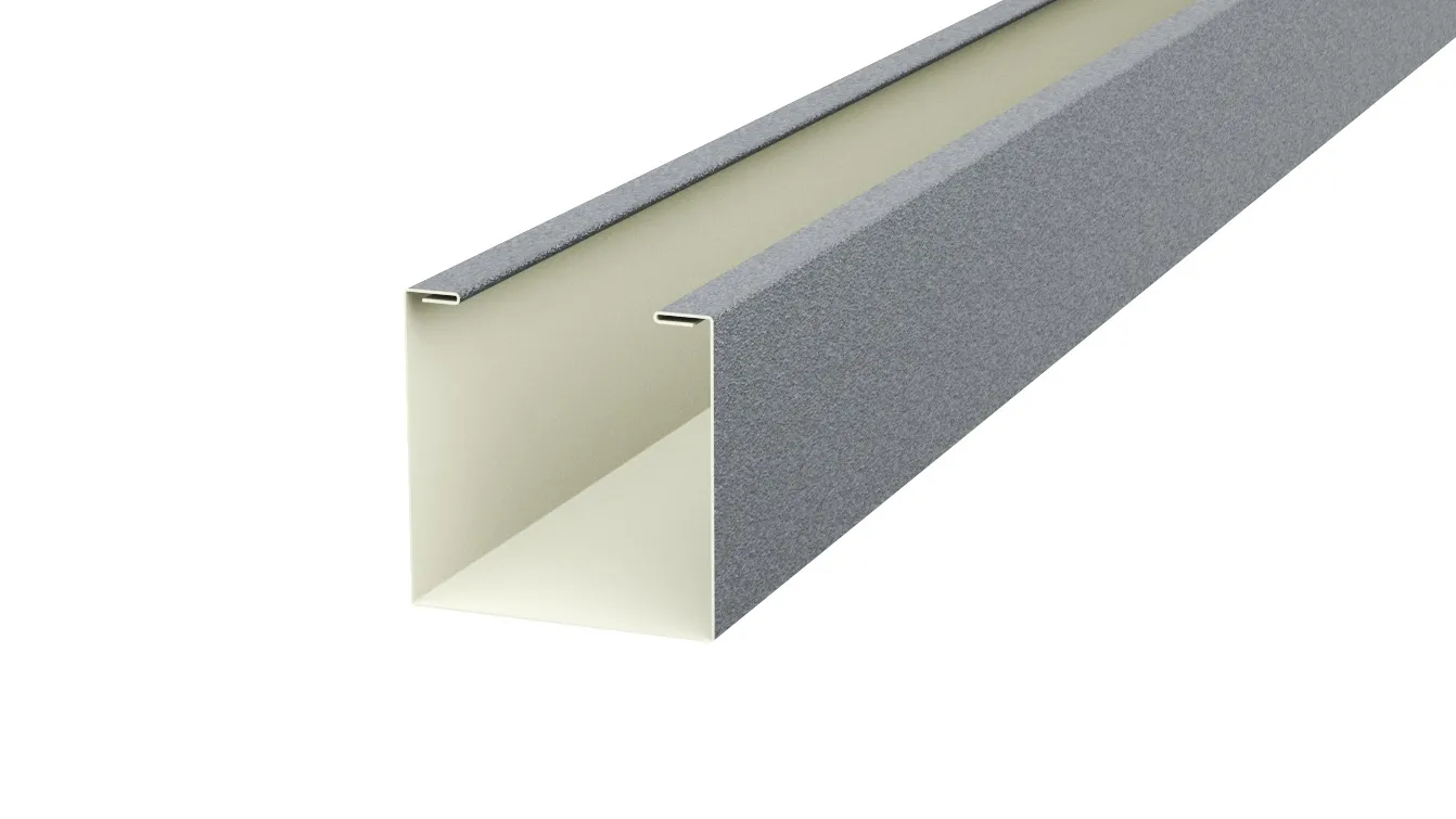 Рейка кубическая APROFIL, 176мм, Матовая: Графитовый серый (КУБ-176-МАТ-7024-0.47-1)