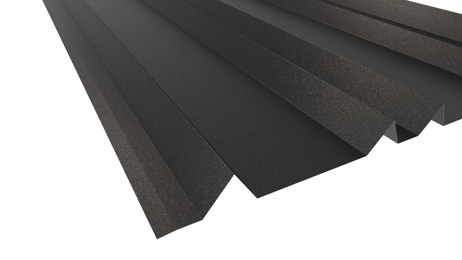 Фасадная дизайнерская панель CANYON V6 APROFIL, Матовая, Глубокий черный, 01.34.10.06/03.1.13.131.7.21234.21223.10