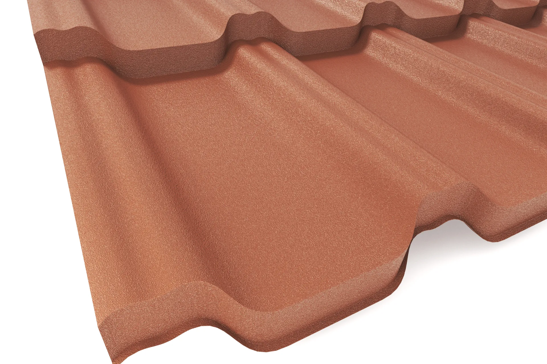 Металлочерепица APROFIL VICENZA (Виченца), Матовая, Медно-коричневый, 01.9.961.2/60