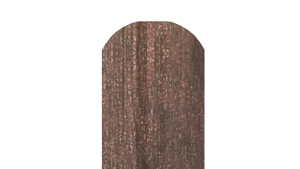 Штакетник М-образный APROFIL, 110мм, Имитация дерева, камня: Кора Дуба (ШМ-ПАТТЕРН-Кора-Дуба-0.45-15)