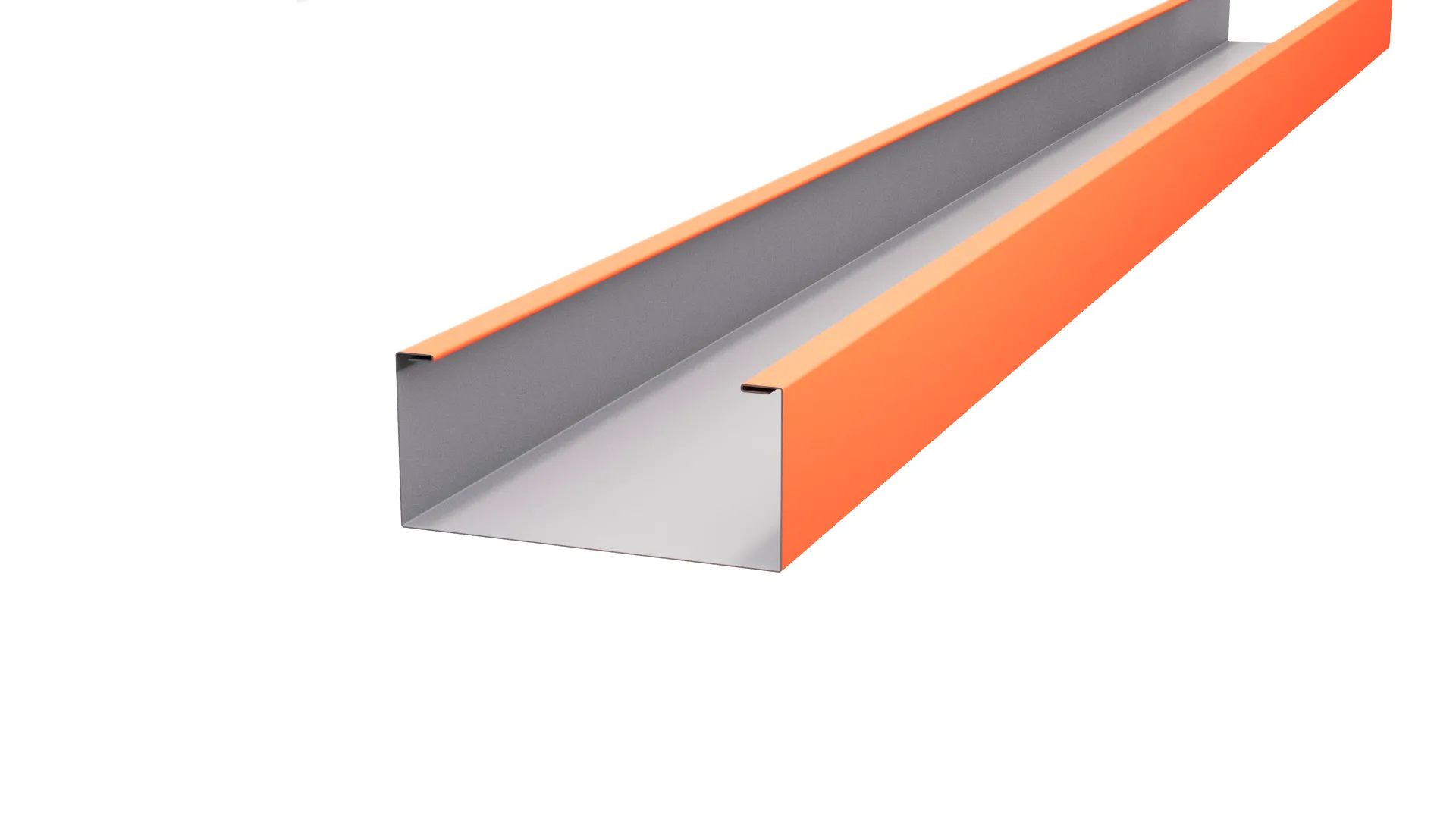 Рейка кубическая APROFIL, 245мм, Полуглянцевая, Чистый оранжевый, 01.32.322.5/03.1.13.131.7.21232.811624.1