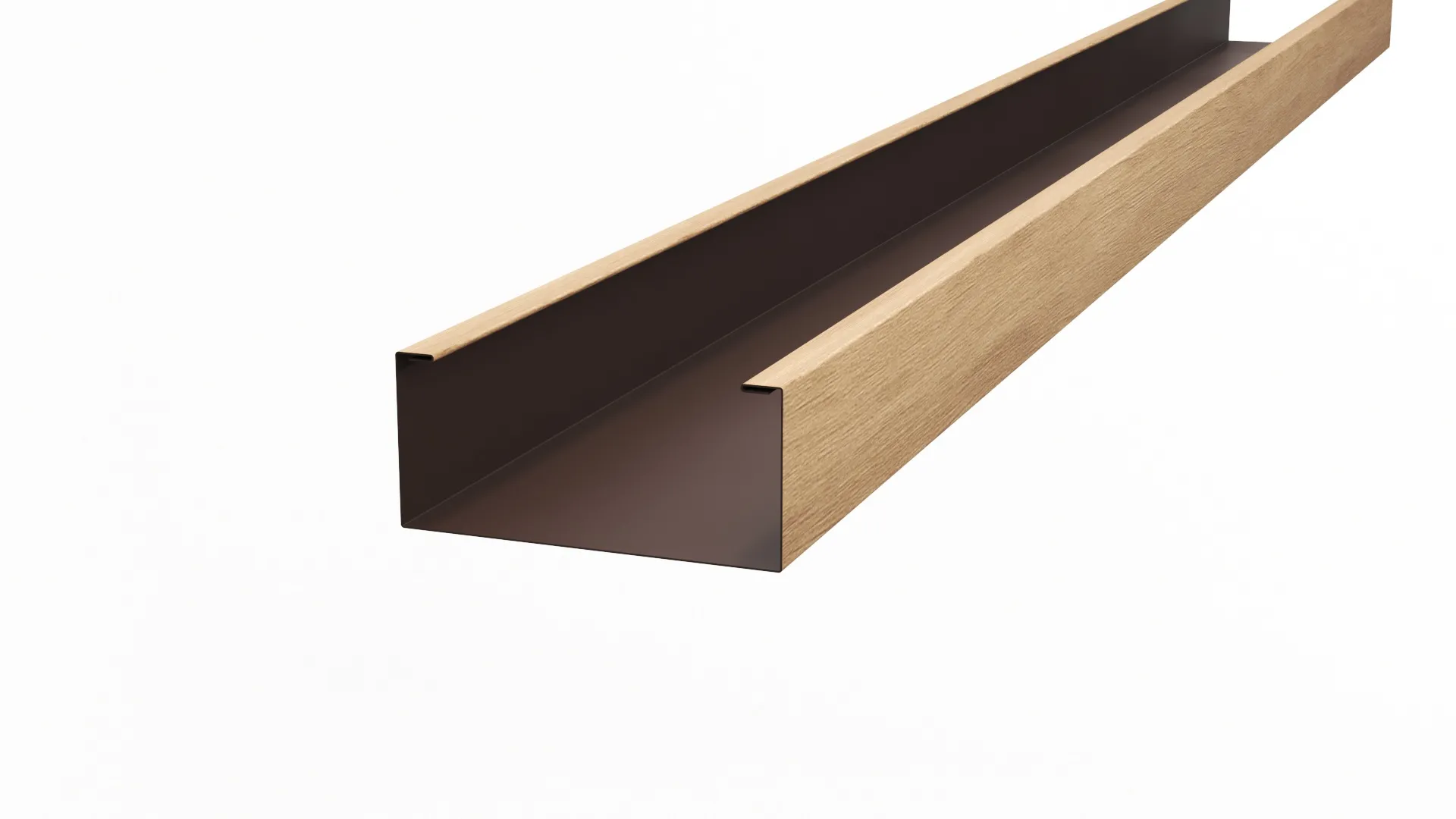 Рейка кубическая APROFIL, 245мм, Имитация дерева, камня, Noche New, 01.32.322.5/03.1.13.131.7.21226.32