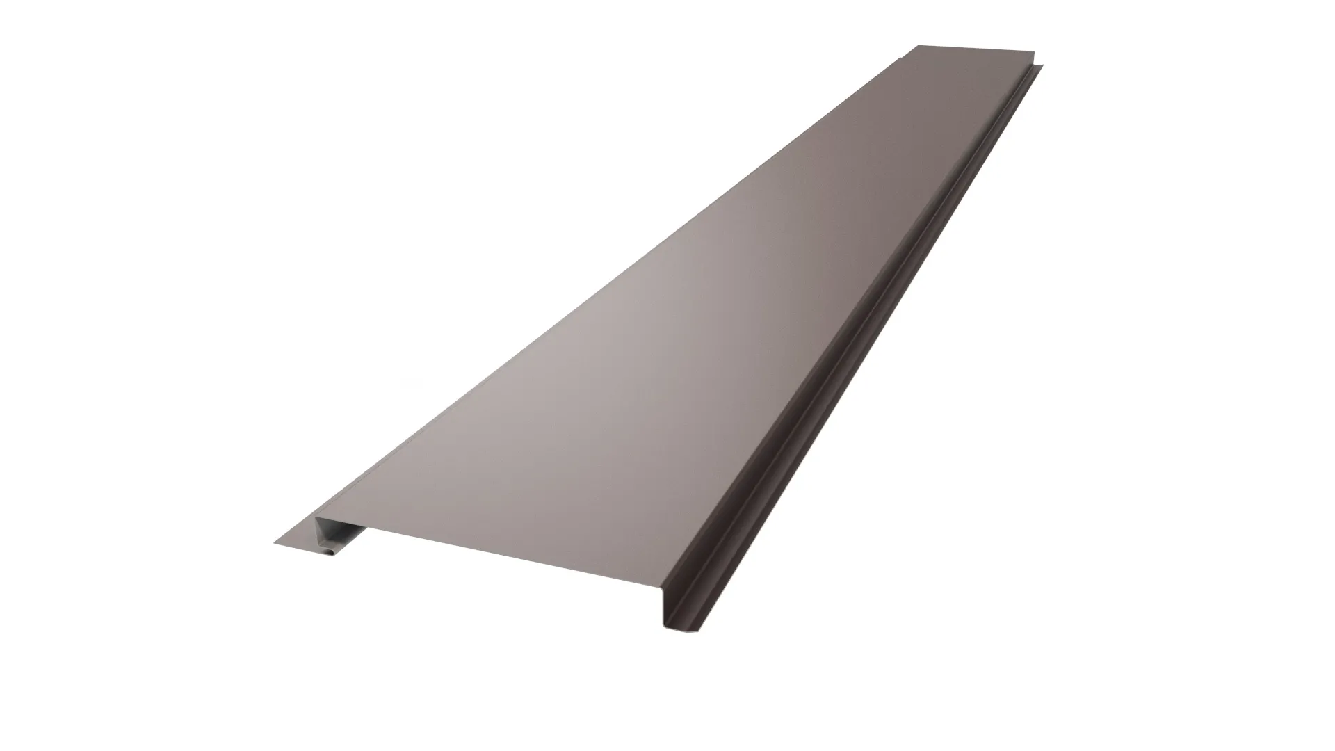 Металлический сайдинг 120 APROFIL, Полуглянцевая, Шоколадно-коричневый, 01.35.7/03.1.13.131.7.21234.21225.28/3208