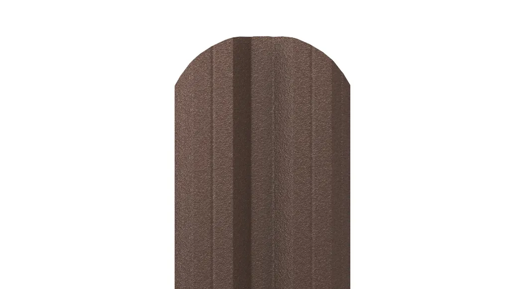 Штакетник М-образный APROFIL, 110мм, Матовая: Шоколадно-коричневый (ШМ-МАТ-8017-0.47-7)