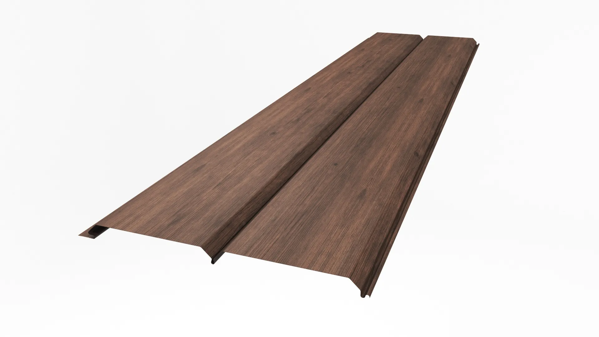 Металлический сайдинг L-Брус 240 APROFIL, Имитация дерева, камня, Maroon, 01.35.1/03.1.13.131.7.21226.11/3201