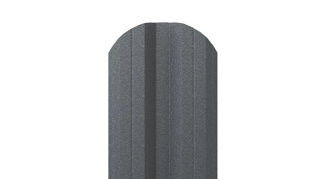 Штакетник М-образный APROFIL, 110мм, Матовая: Антрацитово-серый (ШМ-МАТ-7016-0.5-15)