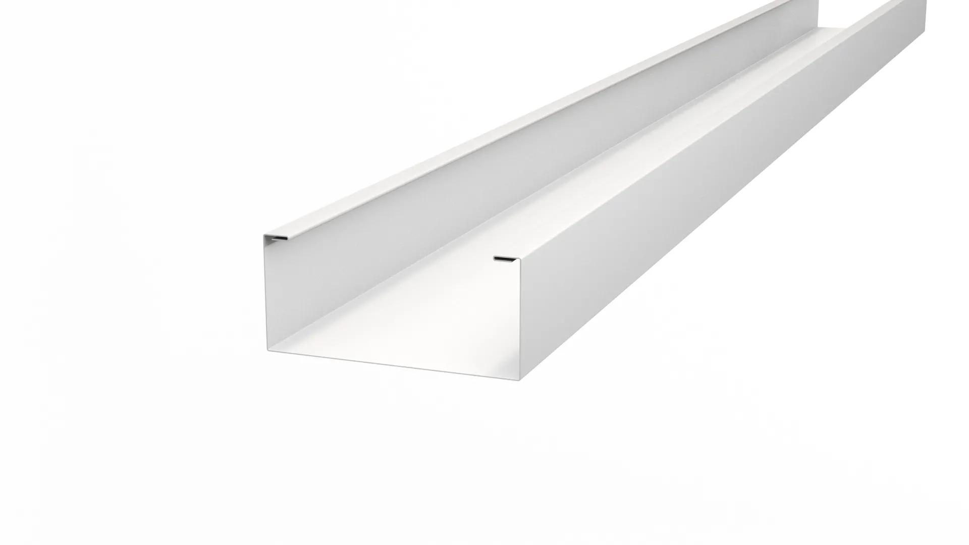 Рейка кубическая APROFIL, 245мм, Полуглянцевая, Сигнальный белый, 01.32.322.5/03.1.13.131.7.21232.811624.5