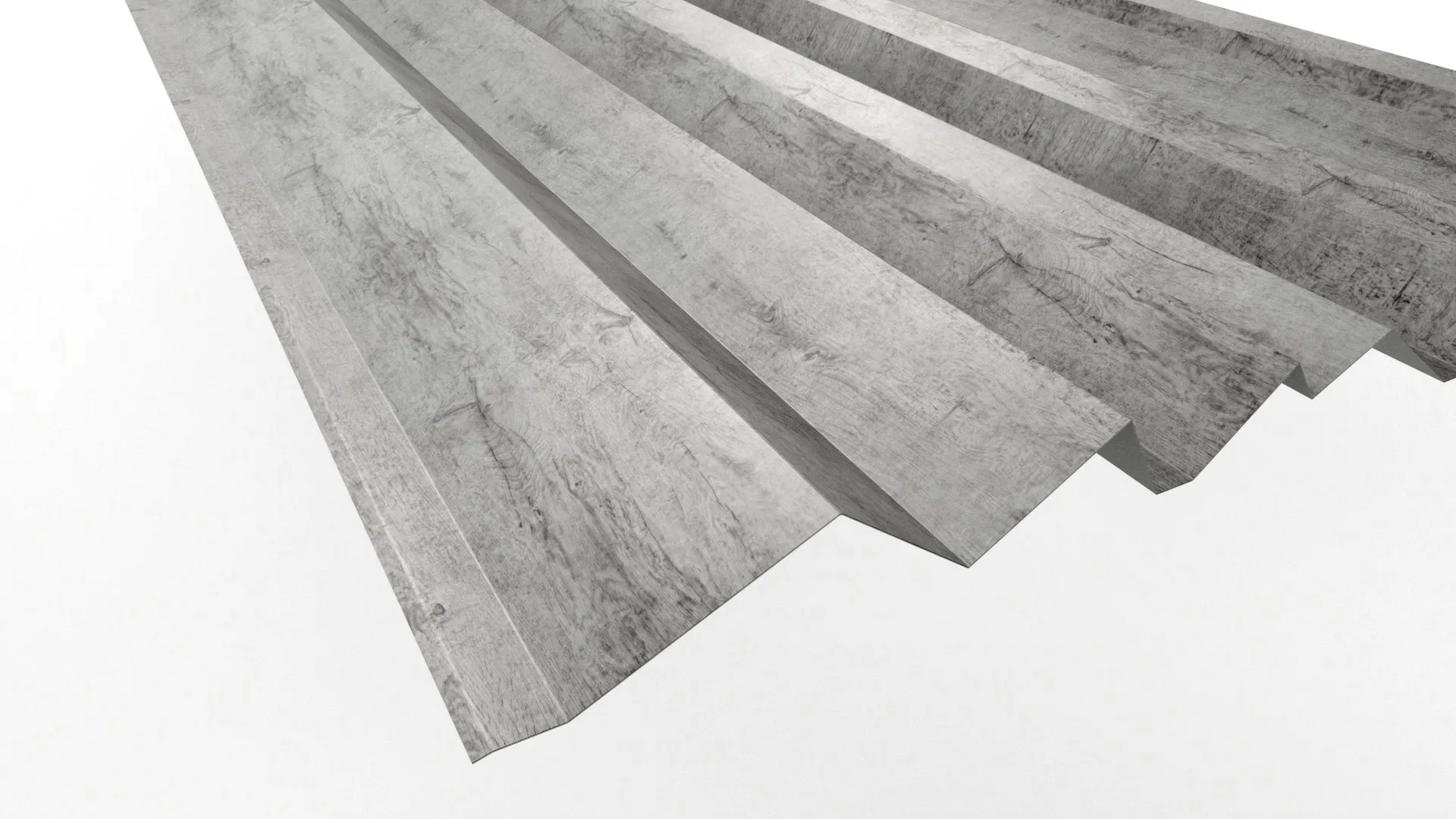 Фасадная дизайнерская панель ALMATAU APROFIL, Имитация дерева, камня, Gray Wood, 01.34.13.03/03.1.13.131.7.21226.5