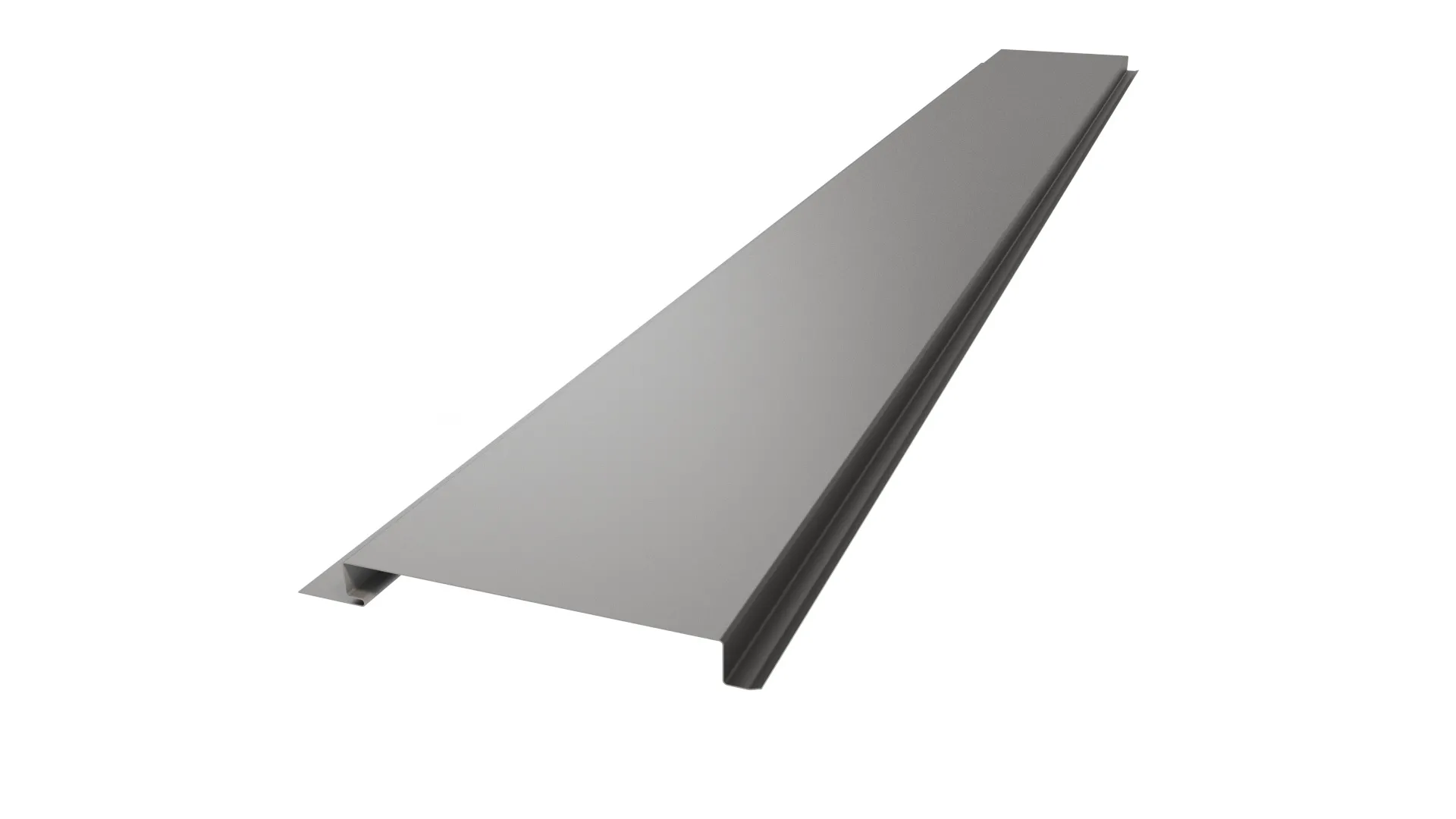 Металлический сайдинг 120 APROFIL, Полуглянцевая, Графитовый серый, 01.35.7/03.1.13.131.7.21234.21223.3/3208