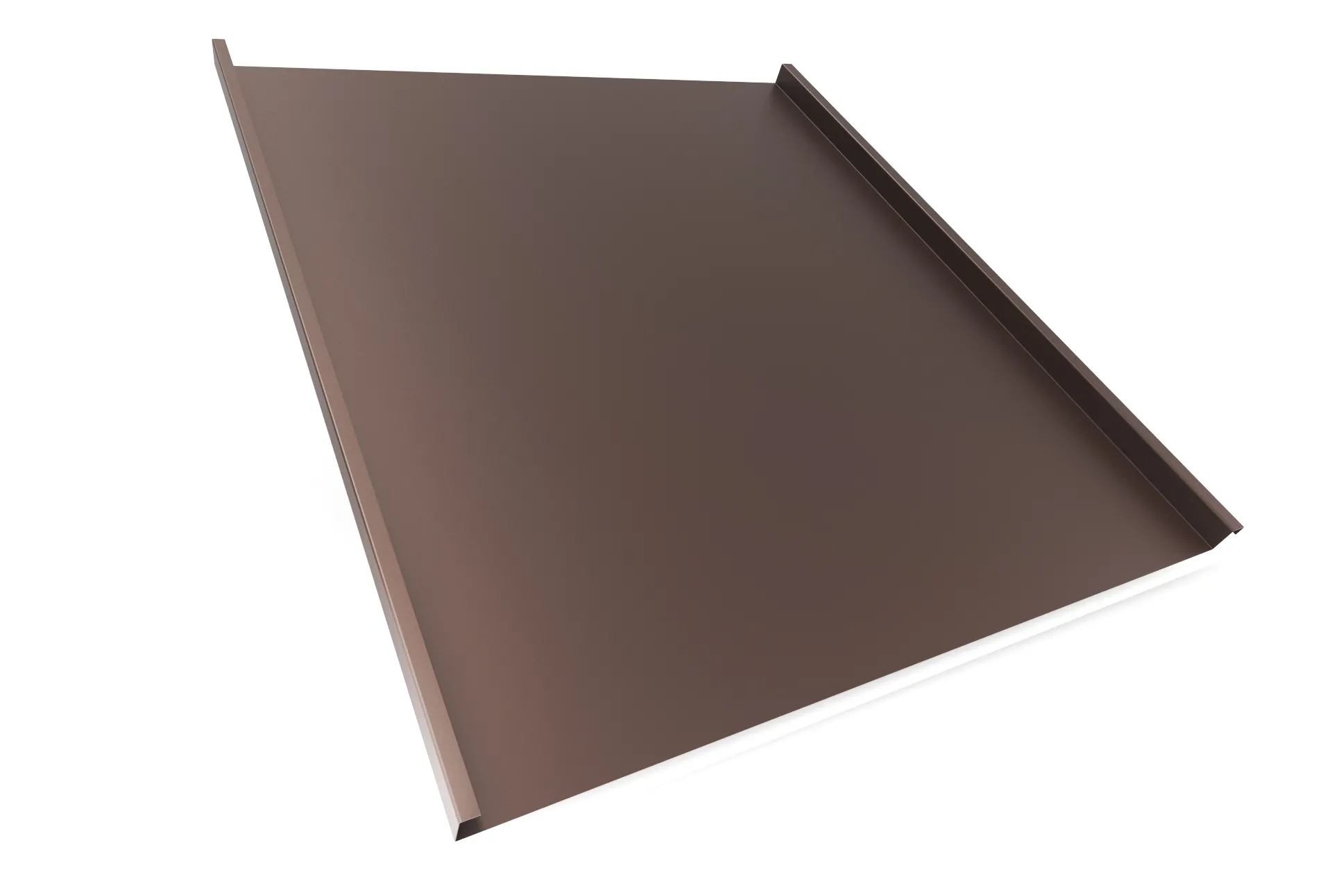 Фальцевая кровля APROFIL, Полуглянцевая, Шоколадно-коричневый, 01.1.4/147
