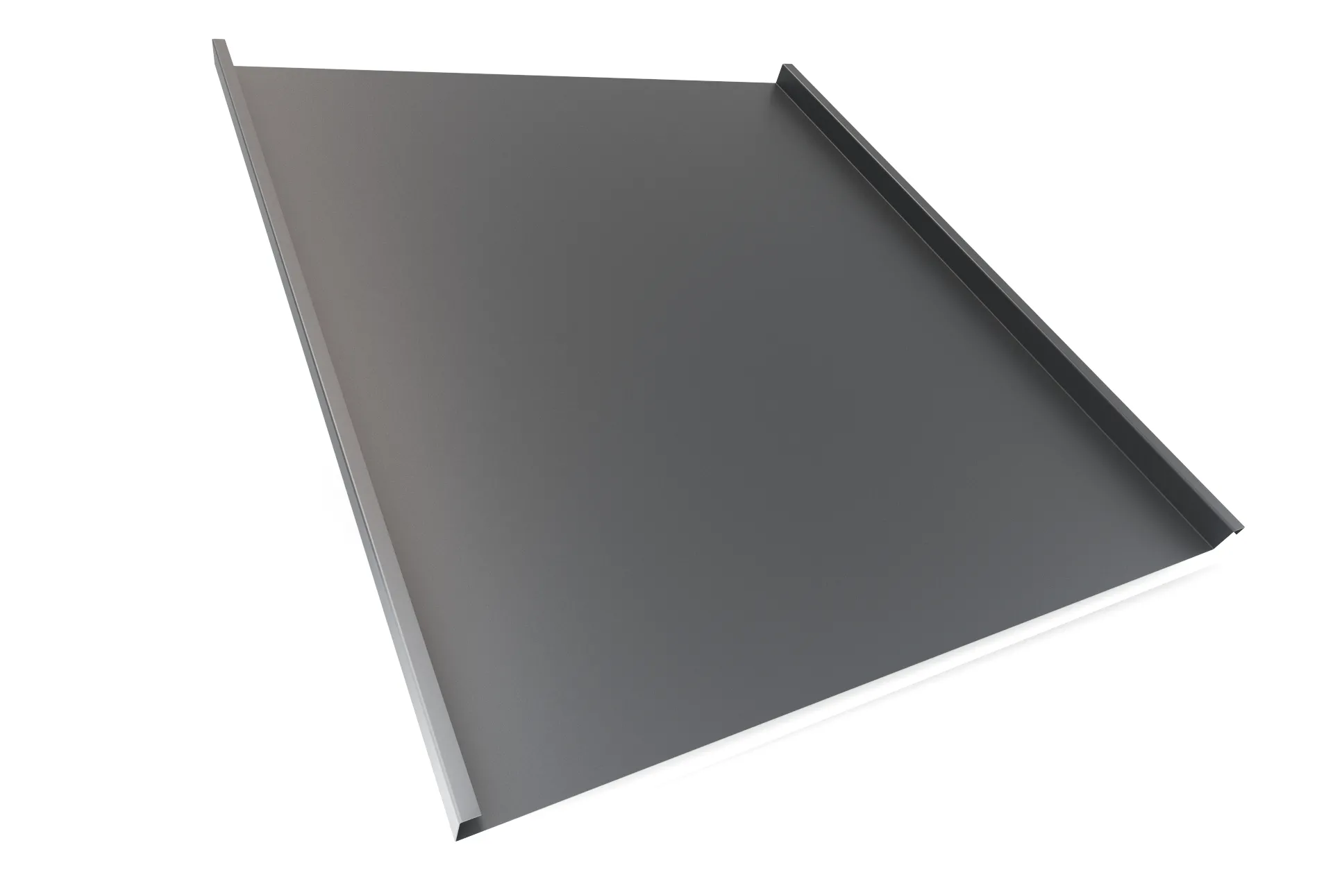 Фальцевая кровля APROFIL, Полуглянцевая, Графитовый серый, 01.1.4/143