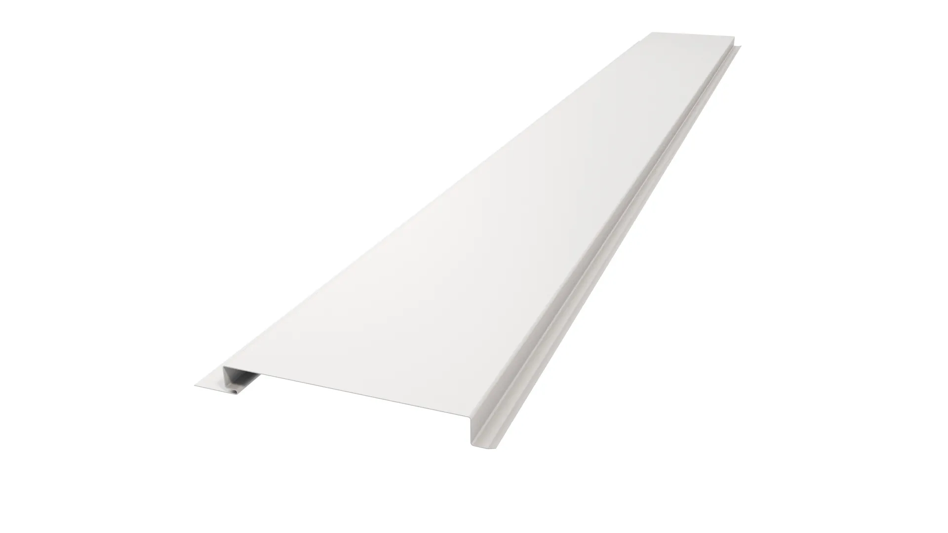 Металлический сайдинг 120 APROFIL, Полуглянцевая, Сигнальный белый, 01.35.7/03.1.13.131.7.21232.811624.5/3208