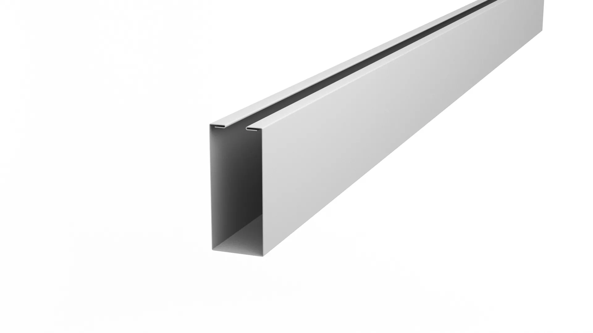 Рейка кубическая APROFIL, 152мм, Полуглянцевая, Сигнальный белый, 01.32.322.3/03.1.13.131.7.21232.811624.5