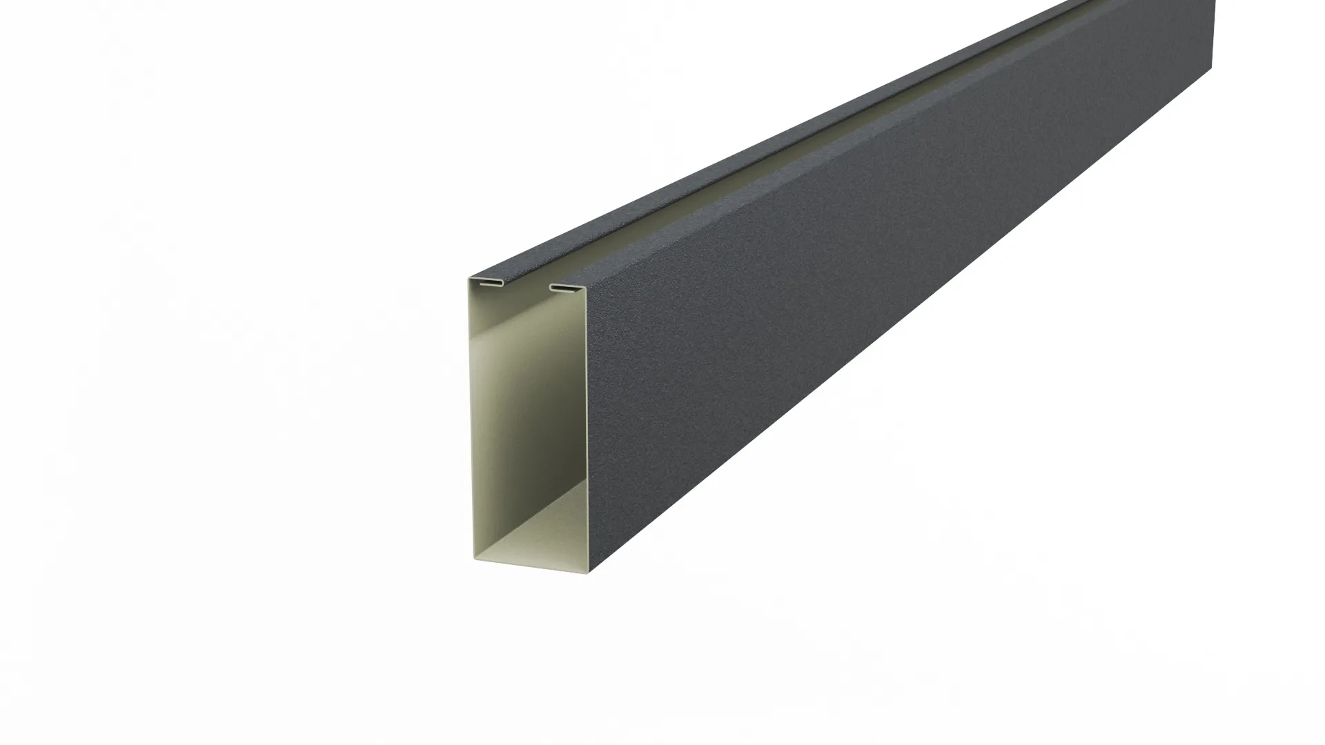 Рейка кубическая APROFIL, 152мм, Матовая, Графитовый серый, 01.32.322.3/03.1.13.131.7.21232.811625.6