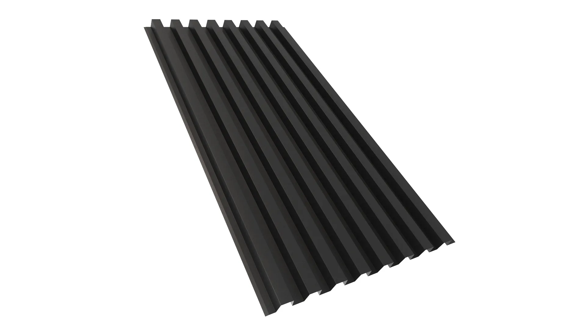 Фасадная дизайнерская панель CANYON C1 APROFIL, Матовая, Глубокий черный, 01.34.16.01/03.1.13.131.7.21234.21223.10