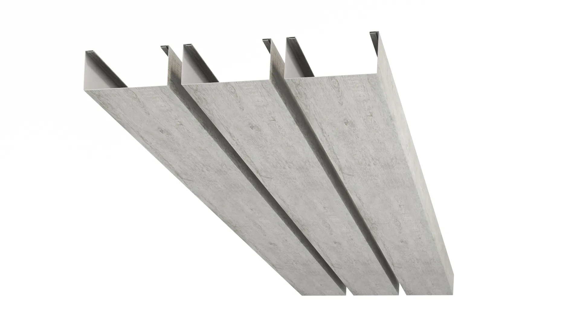 Рейка кубическая APROFIL, 245мм, Имитация дерева, камня, Gray Wood, 01.32.322.5/03.1.13.131.7.21226.5