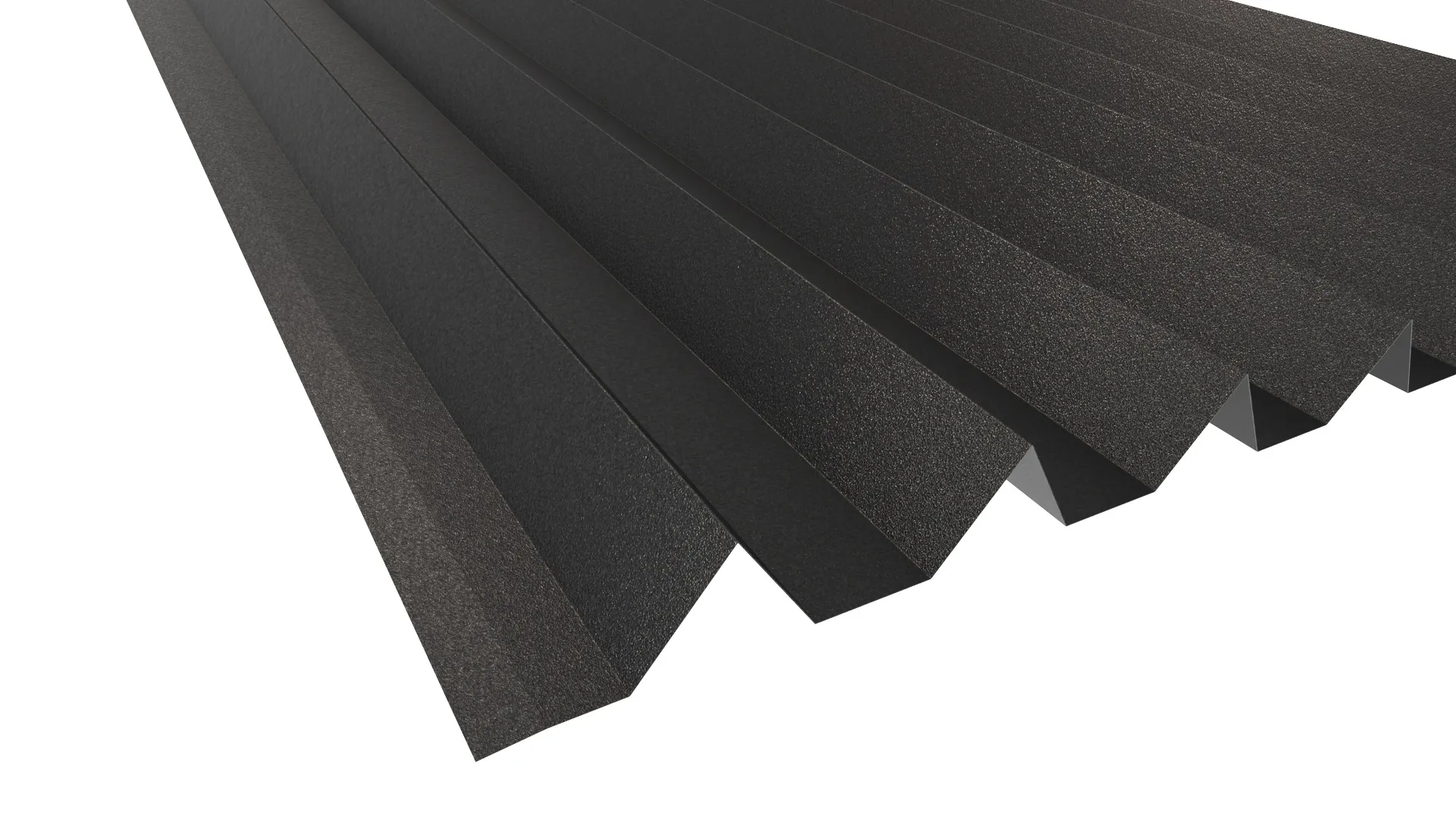 Фасадная дизайнерская панель CANYON V1 APROFIL, Матовая, Глубокий черный, 01.34.10.01/03.1.13.131.7.21233.21214.9