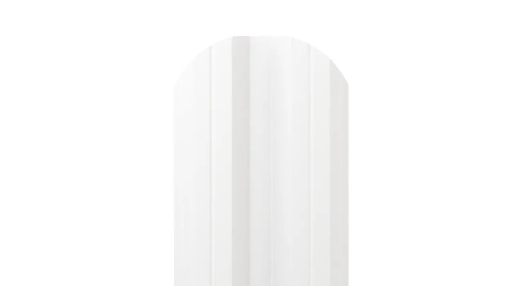 Штакетник М-образный APROFIL, 110мм, Полуглянцевая: Сигнальный белый (ШМ-ПГЛ-9003-0.45-7)