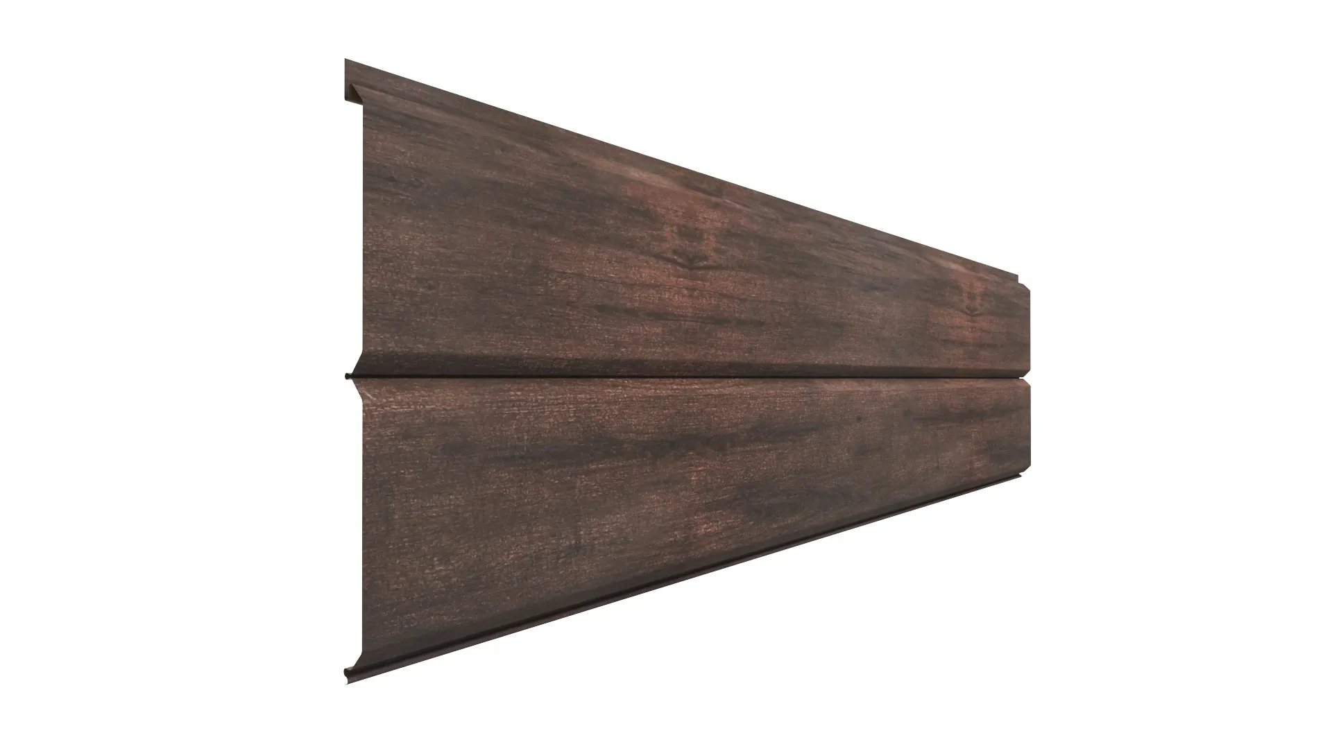 Металлический сайдинг L-Брус 240 APROFIL, Имитация дерева, камня, Кора Дуба, 01.35.1/03.1.13.131.7.21226.28/3201