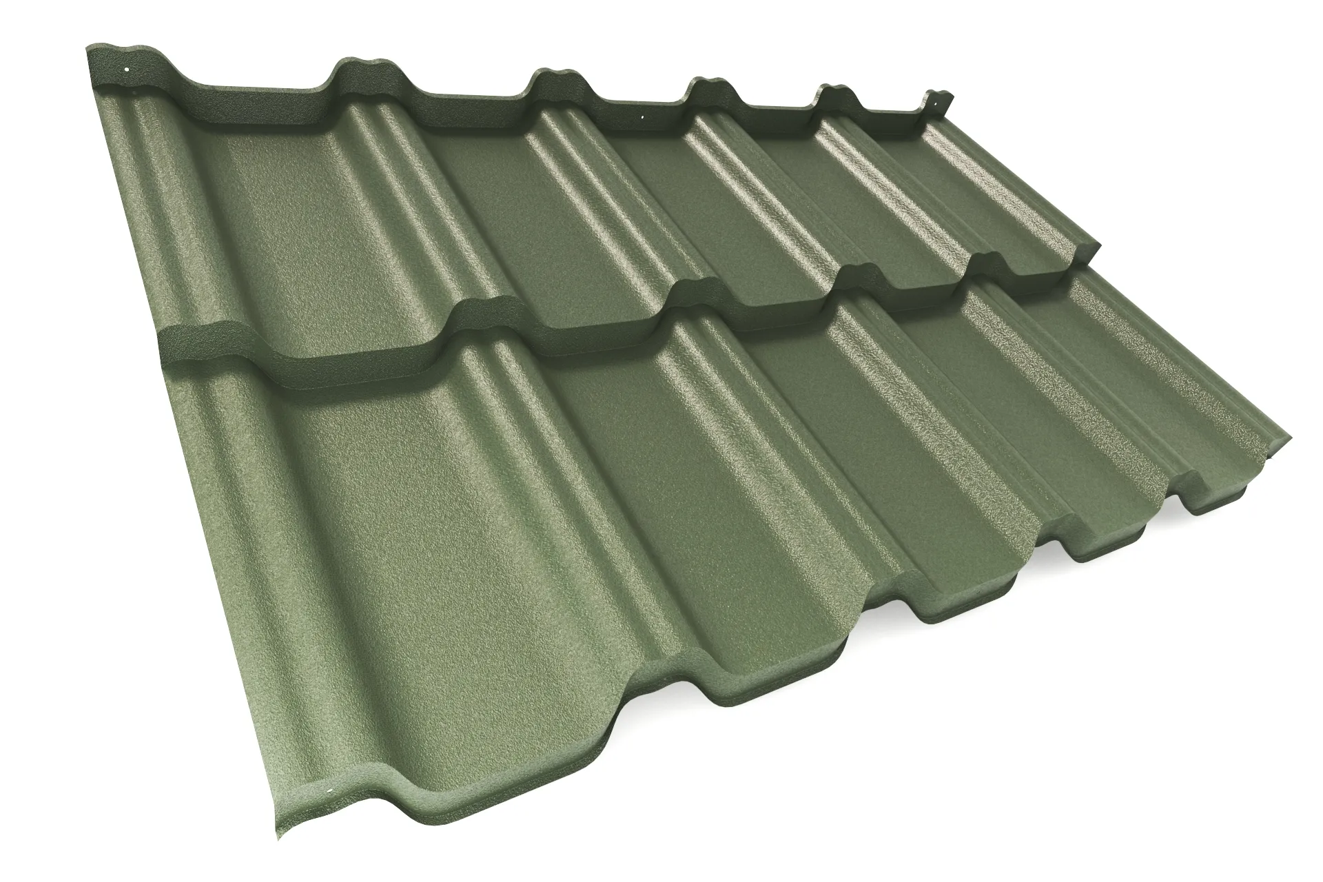 Металлочерепица APROFIL VICENZA (Виченца) PRO, Матовая, Бутылочно-зеленый, 01.9.961.1/65