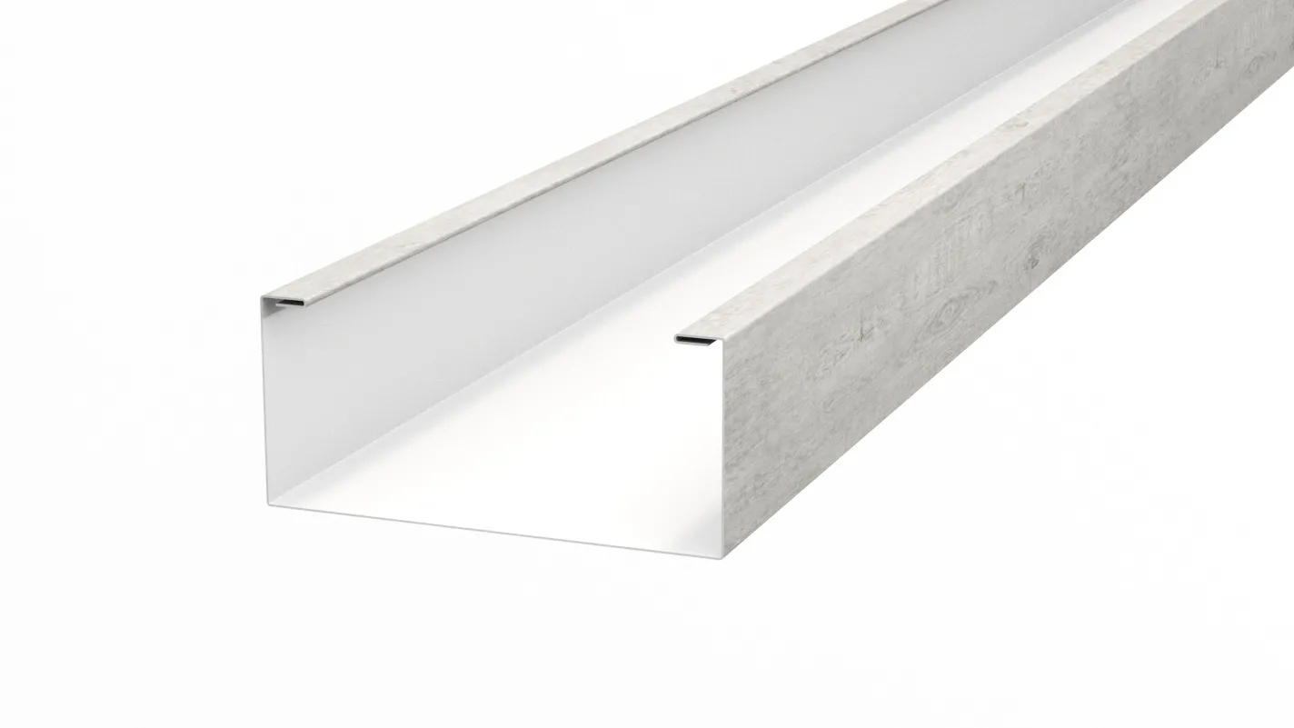 Рейка кубическая APROFIL, 245мм, Имитация дерева, камня: Gray Wood (КУБ-245-ПАТТЕРН-Gray-Wood-0.45-15)