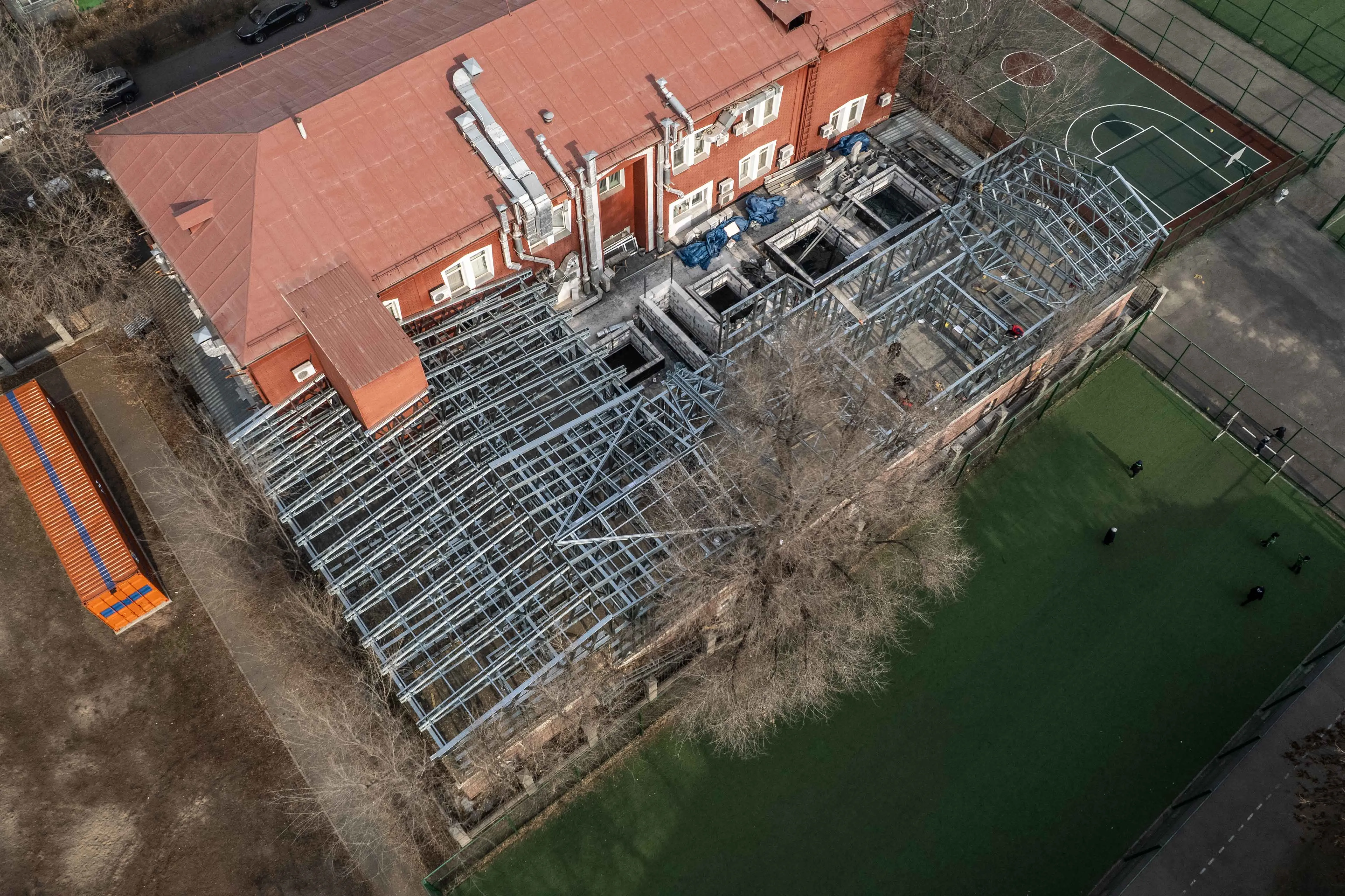 Каркас из ЛСТК APROFIL для медицинского учреждения в Алматы