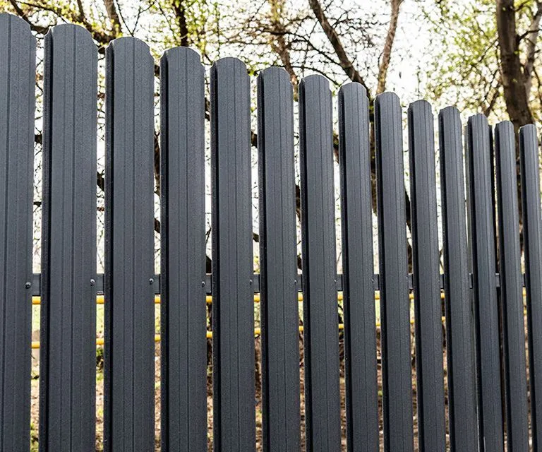 Штакетник полукруглый