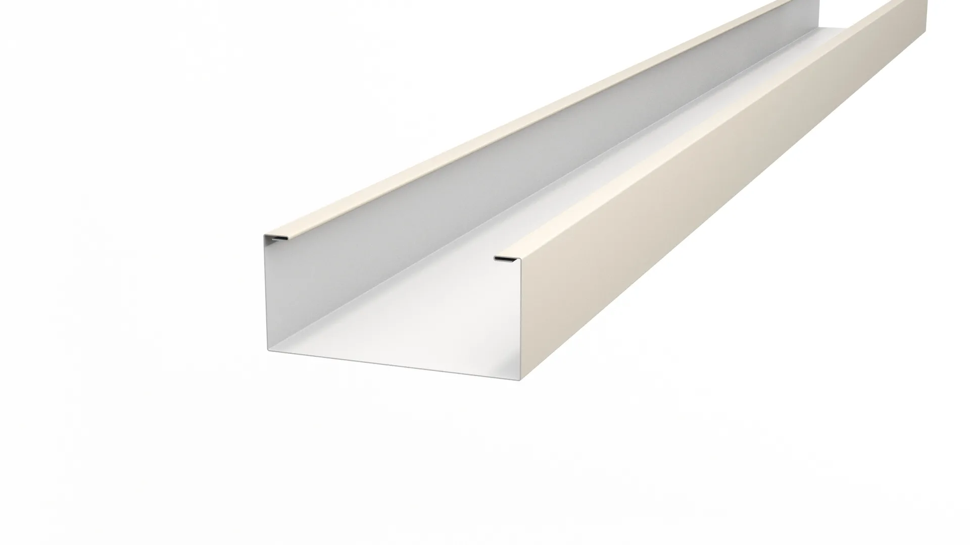 Рейка кубическая APROFIL, 245мм, Полуглянцевая, Светлая слоновая кость, 01.32.322.5/03.1.13.131.7.21234.21225.6