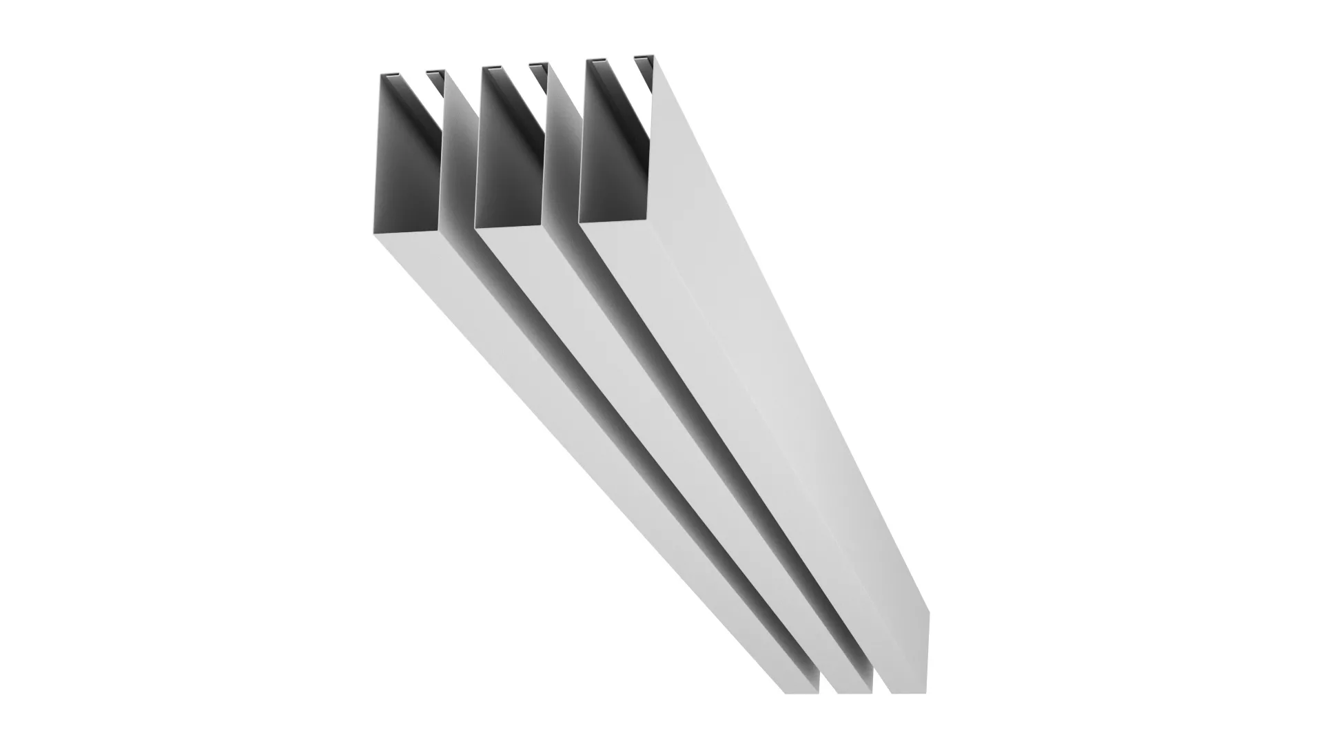 Рейка кубическая APROFIL, 152мм, Полуглянцевая, Сигнальный белый, 01.32.322.3/03.1.13.131.7.21232.811624.5