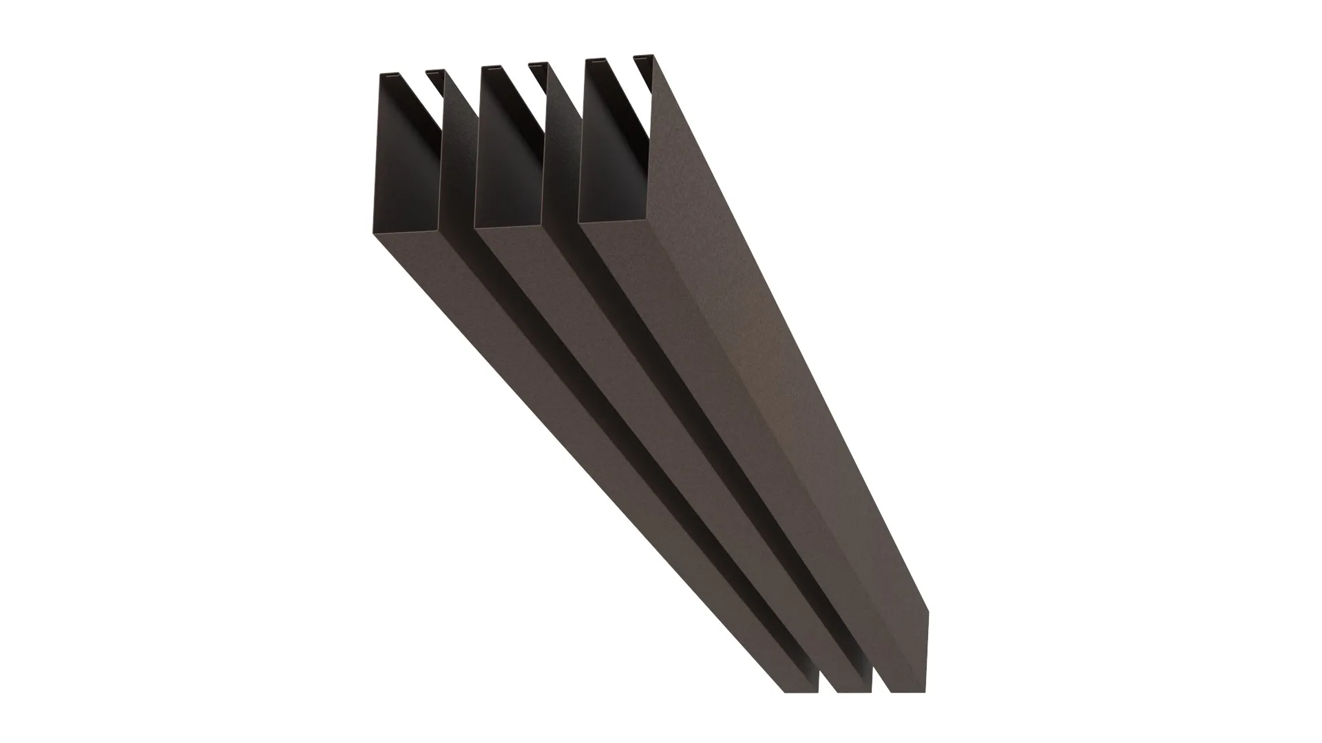 Рейка кубическая APROFIL, 152мм, Матовая, Шоколадно-коричневый, 01.32.322.3/03.1.13.131.7.21232.811625.8