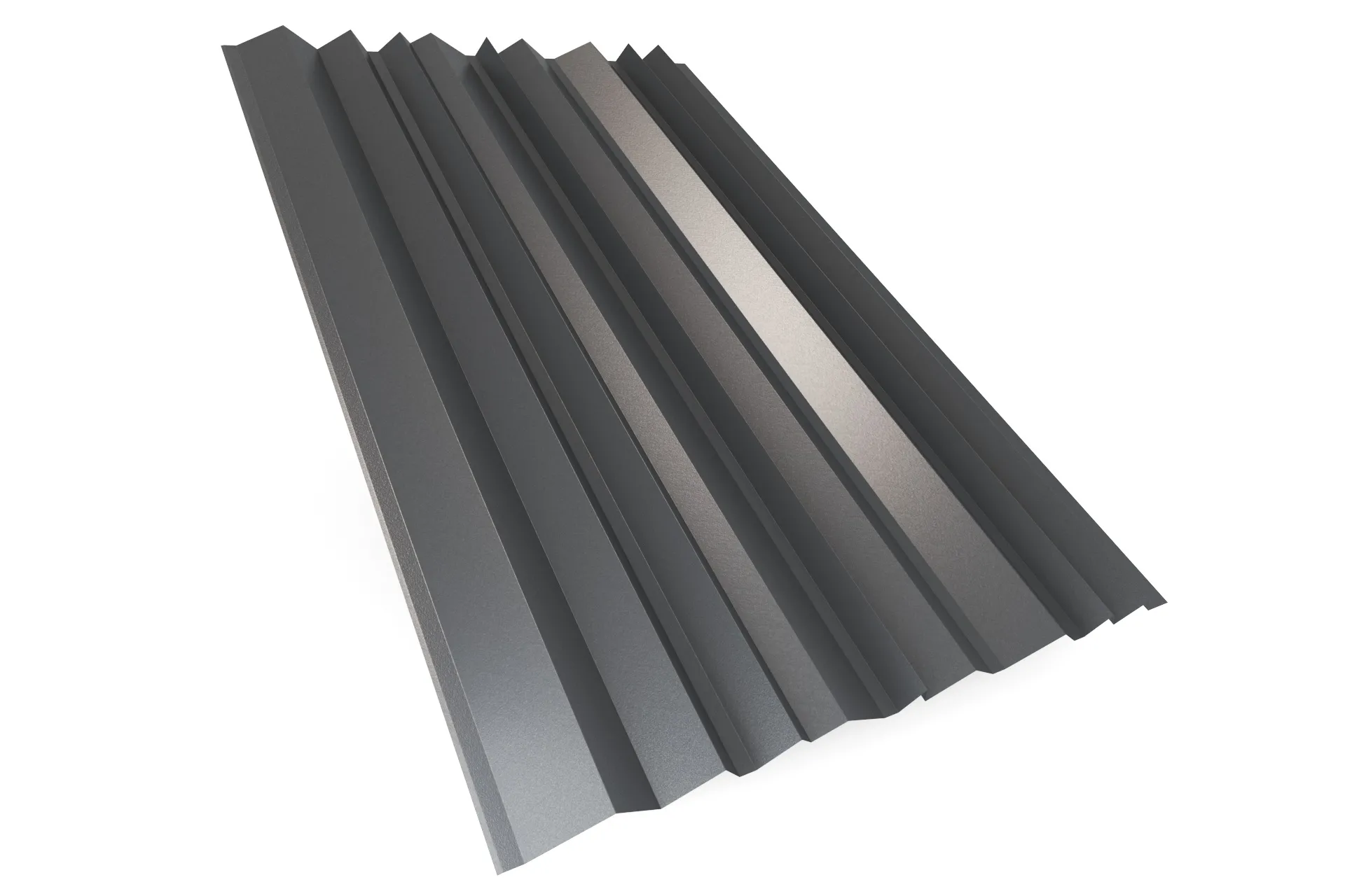 Фасадная дизайнерская панель ALMATAU APROFIL, Матовая, Графитовый серый, 01.34.13.03/03.1.13.131.7.21232.811625.6