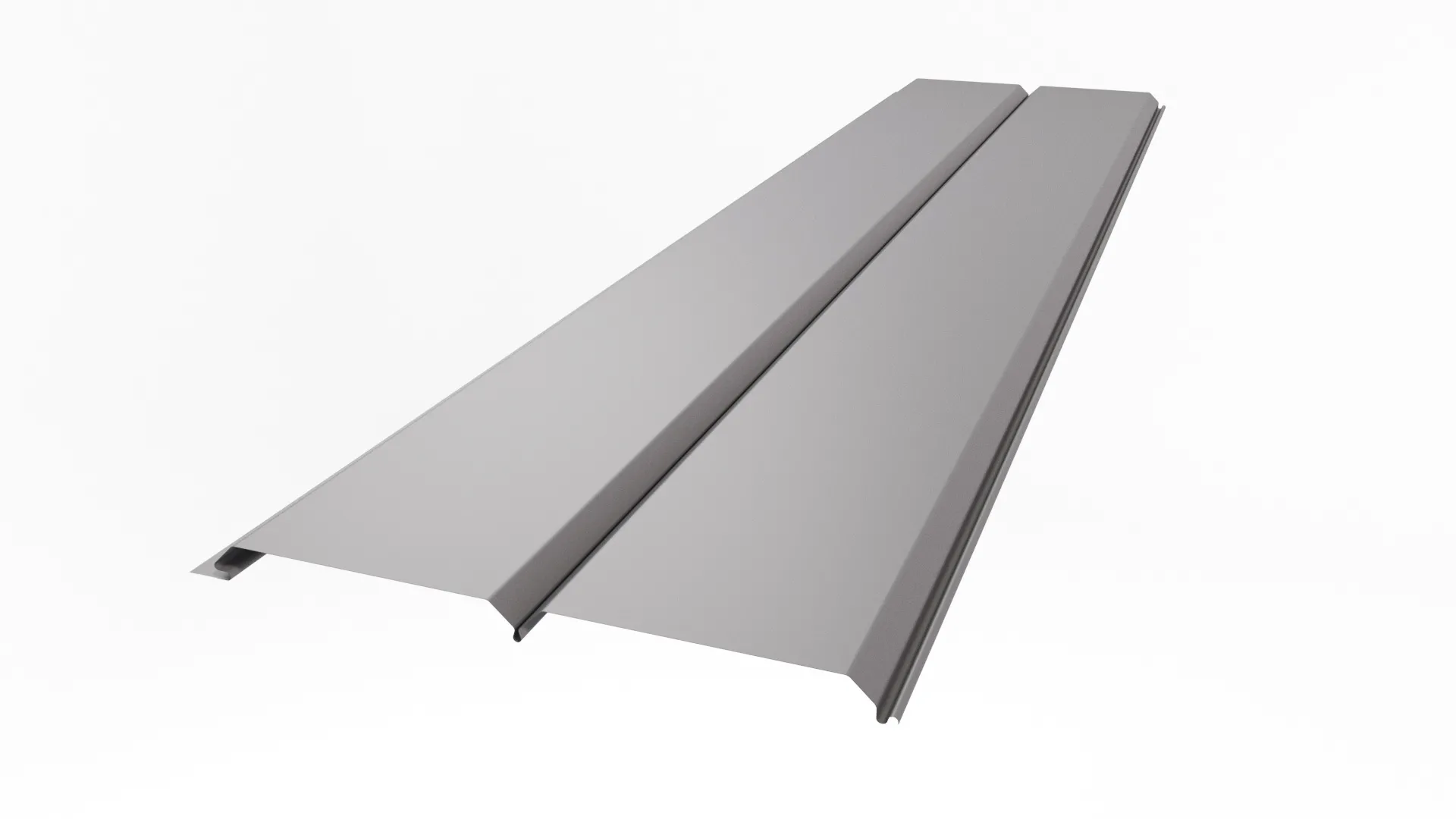 Металлический сайдинг L-Брус 240 APROFIL, Полуглянцевая, Сигнальный серый, 01.35.1/03.1.13.131.7.21232.811624.3/3201