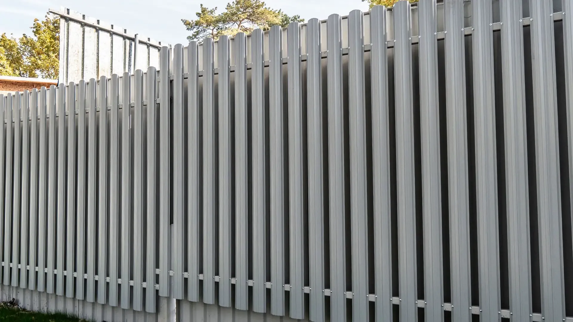 Штакетник полукруглый