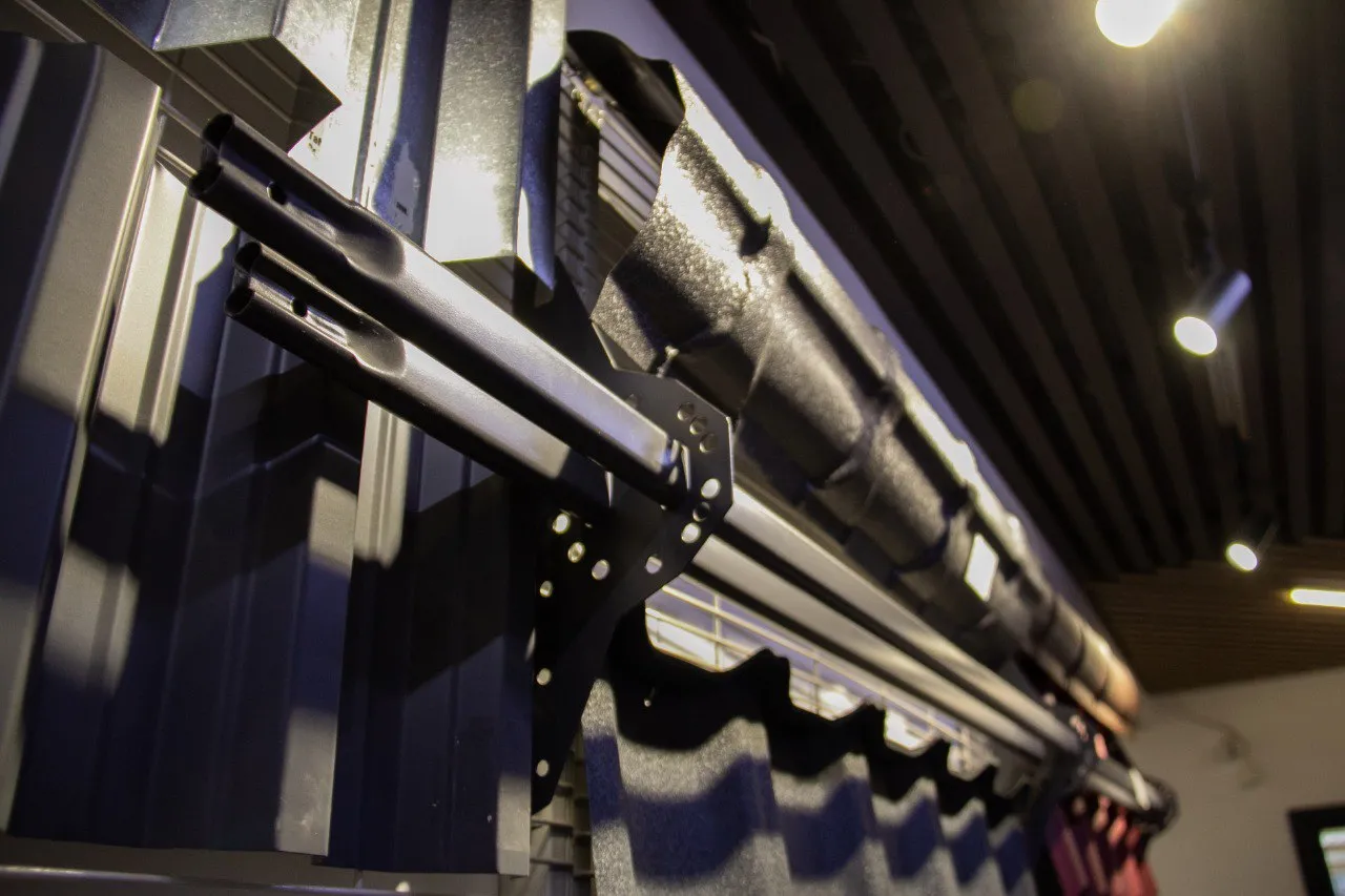 Снегозадержатель Grand Line, Матовая, Графитовый серый, 12.31.1