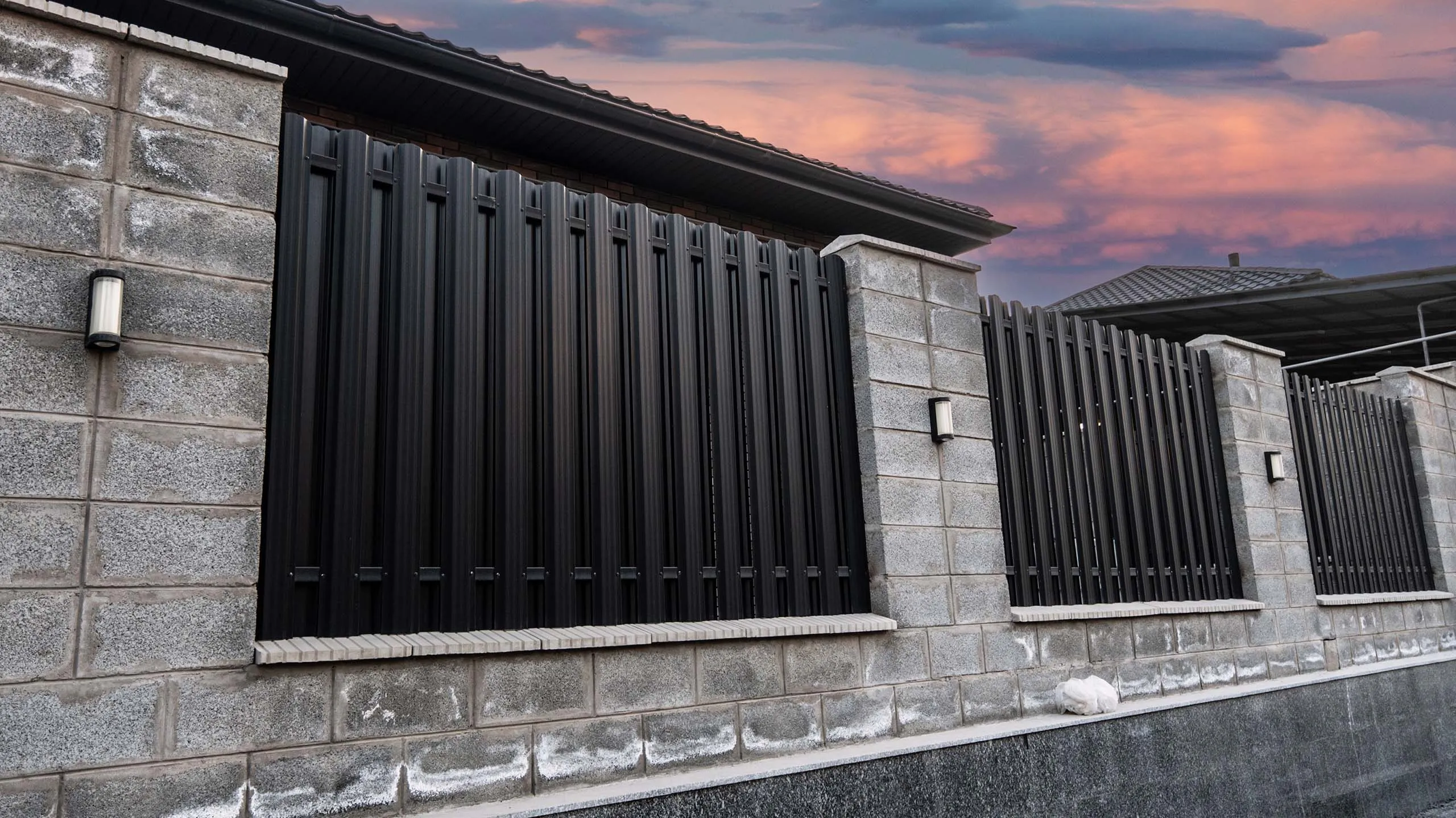 Штакетник трапециевидный