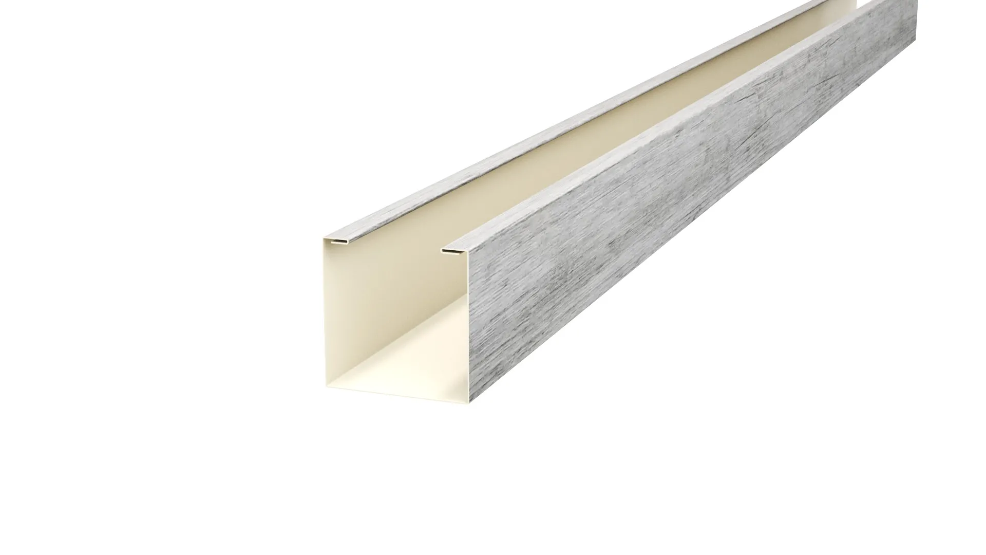 Рейка кубическая APROFIL, 176мм, Имитация дерева, камня, Белая Хвоя, 01.32.322.4/03.1.13.131.7.21226.2