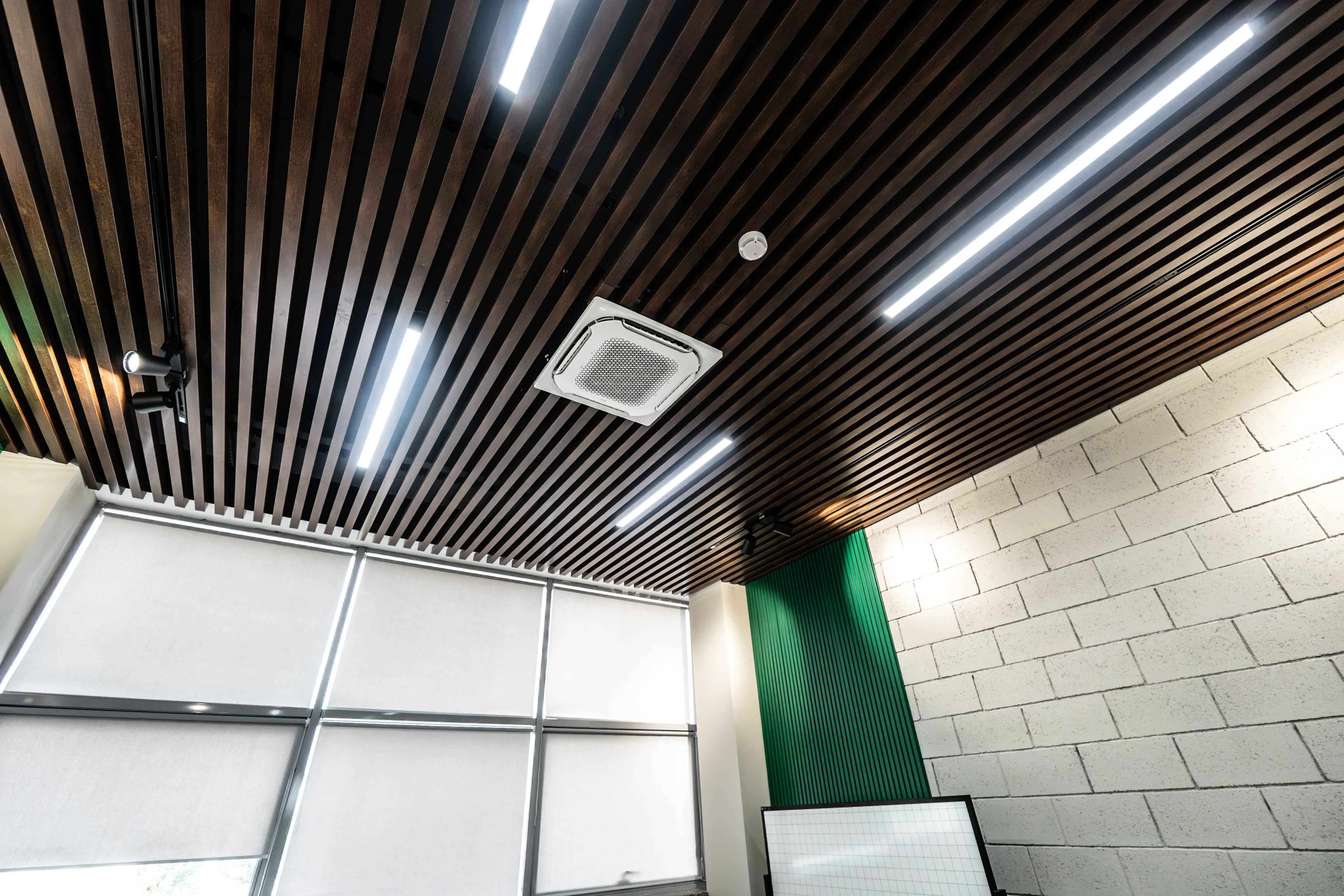 Кубический потолок, APROFIL, для бизнеса, SDU университет, Алматинская область, 2025 