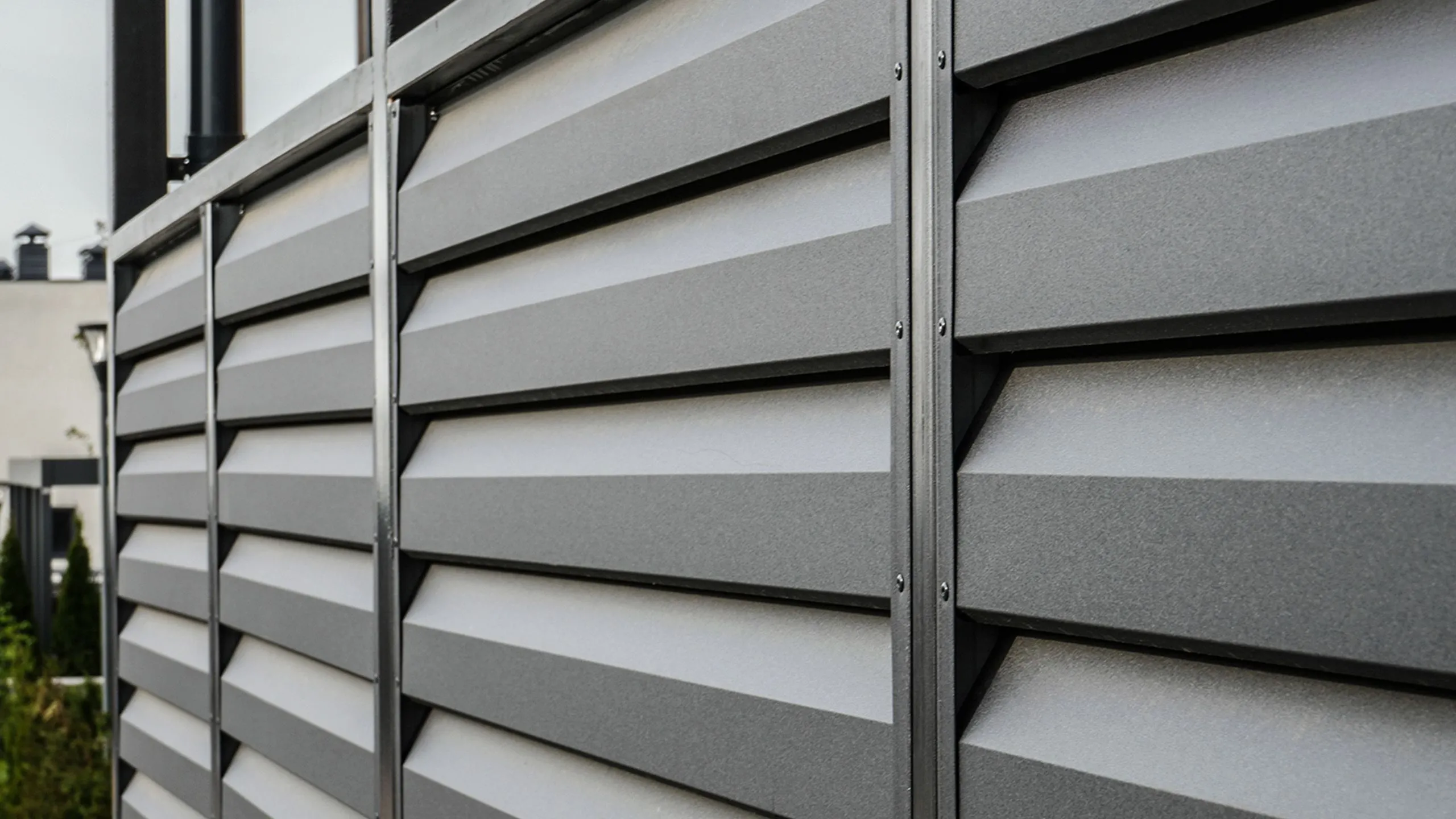 Забор-жалюзи РОМБОВИДНЫЙ