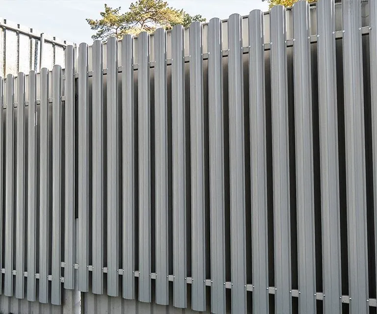 Штакетник полукруглый