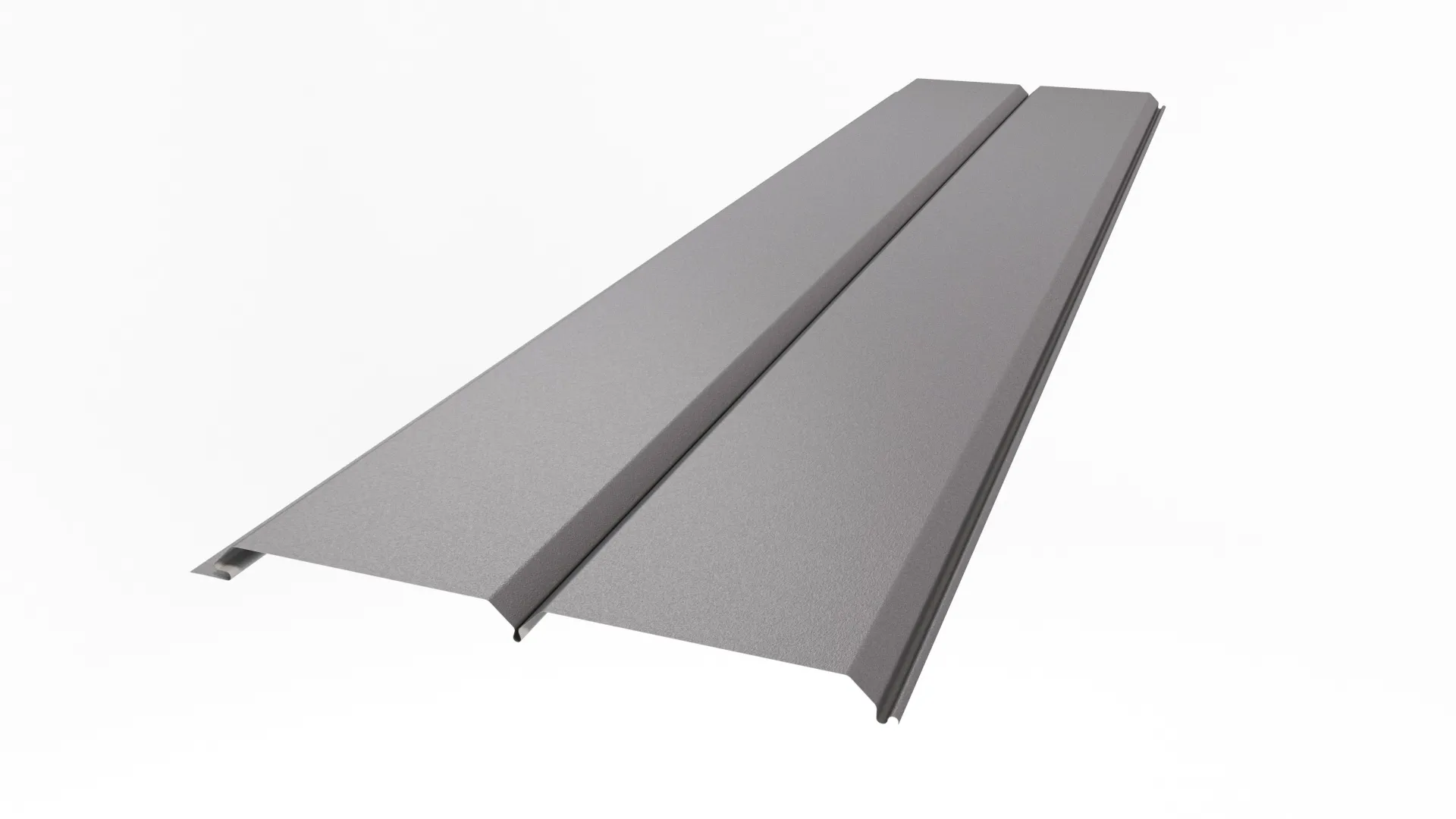 Металлический сайдинг L-Брус 240 APROFIL, Матовая, Сигнальный серый, 01.35.1/03.1.13.131.7.21232.811625.5/3201